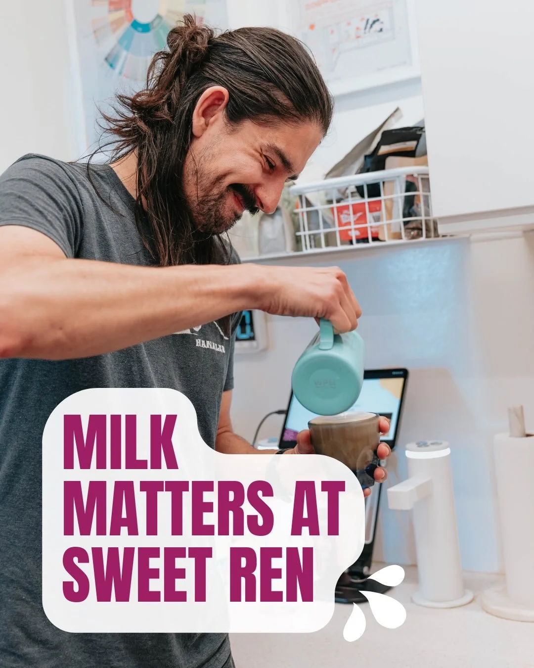Milk matters ☕🥛
Lots of practice = lots of milk.
Big thanks to the sponsors who support our Sweet Ren participants! @elmhurst1925 @ghosttownworld @autumnwoodfarmllc