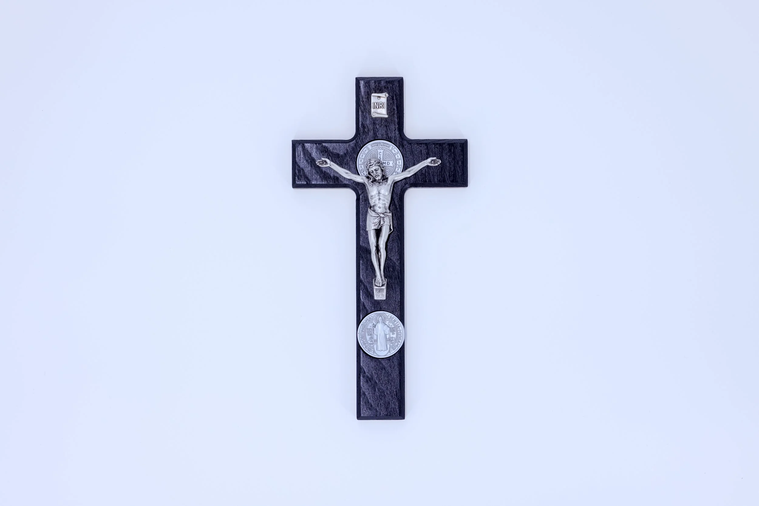 Black St. Benedict's Crucifix - Wall