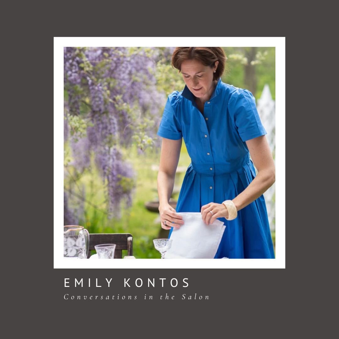 This month, I&rsquo;m delighted to introduce you to Emily Kontos, a public health expert and an Instagram sensation in the thrifting world. ⁠
⁠
Emily&rsquo;s knack for styling tables and the home with affordable used finds caught the attention of ten