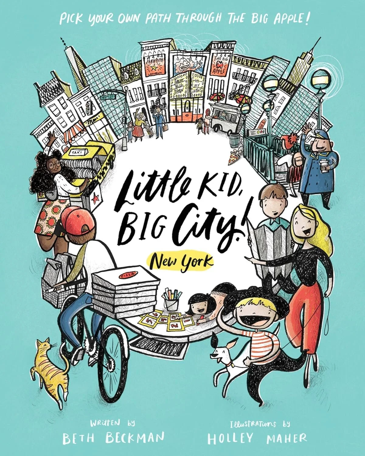 Little Kid, Big City! New York by Beth Beckman (Author), Holley Maher (Illustrator)