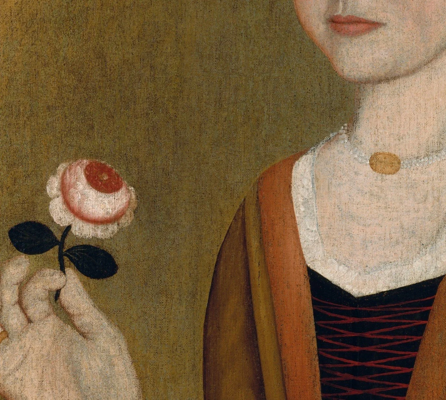 Love and marriage, love and marriage⁠
They go together like a horse and carriage...⁠
⁠
✨ Young Lady with a Rose, 1732, Attributed to Pieter Vanderlyn, American, The Metropolitan Museum of Art⁠
⁠
#loveandmarriage #roses #americanportrait #colonialamer