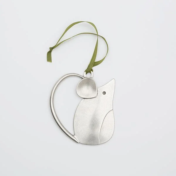 Artist Made Mouse Holiday Ornament.2.jpeg