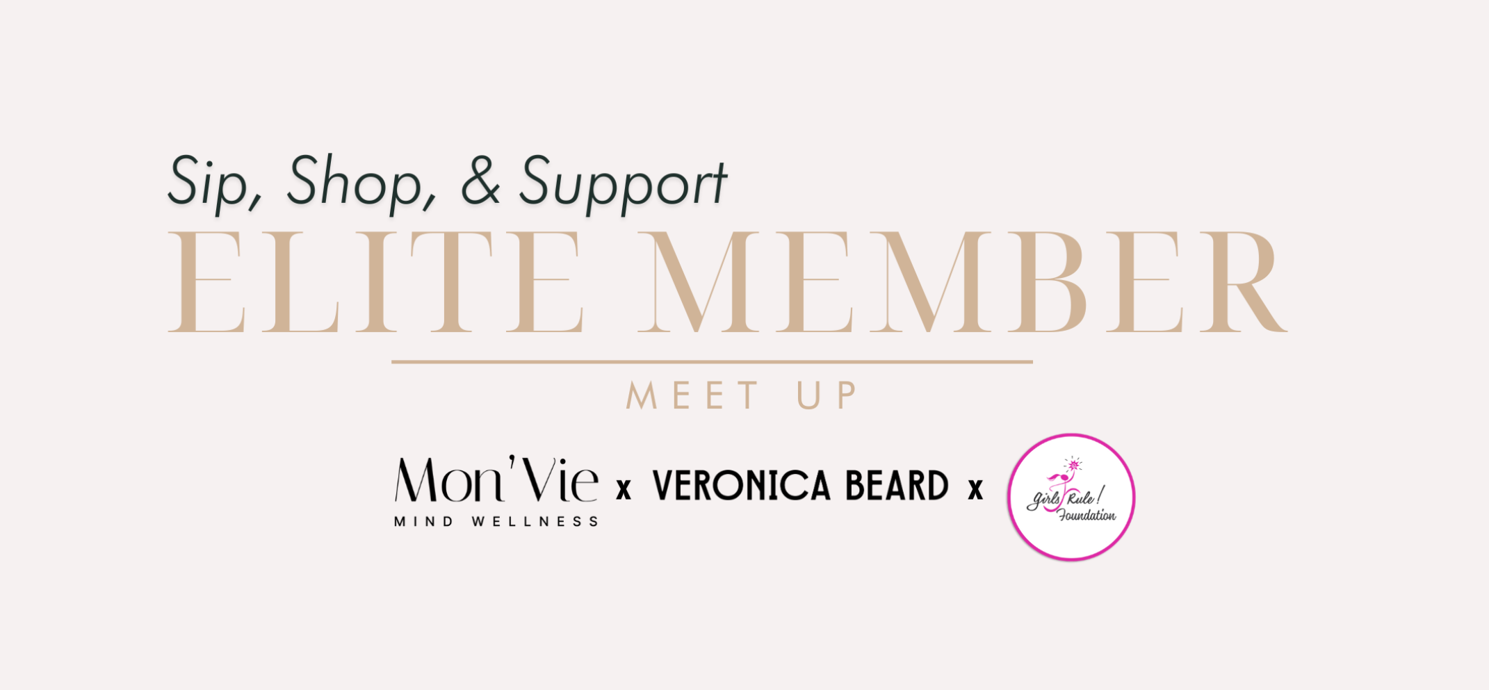 Galentine’s Sip, Shop & Support at Veronica Beard