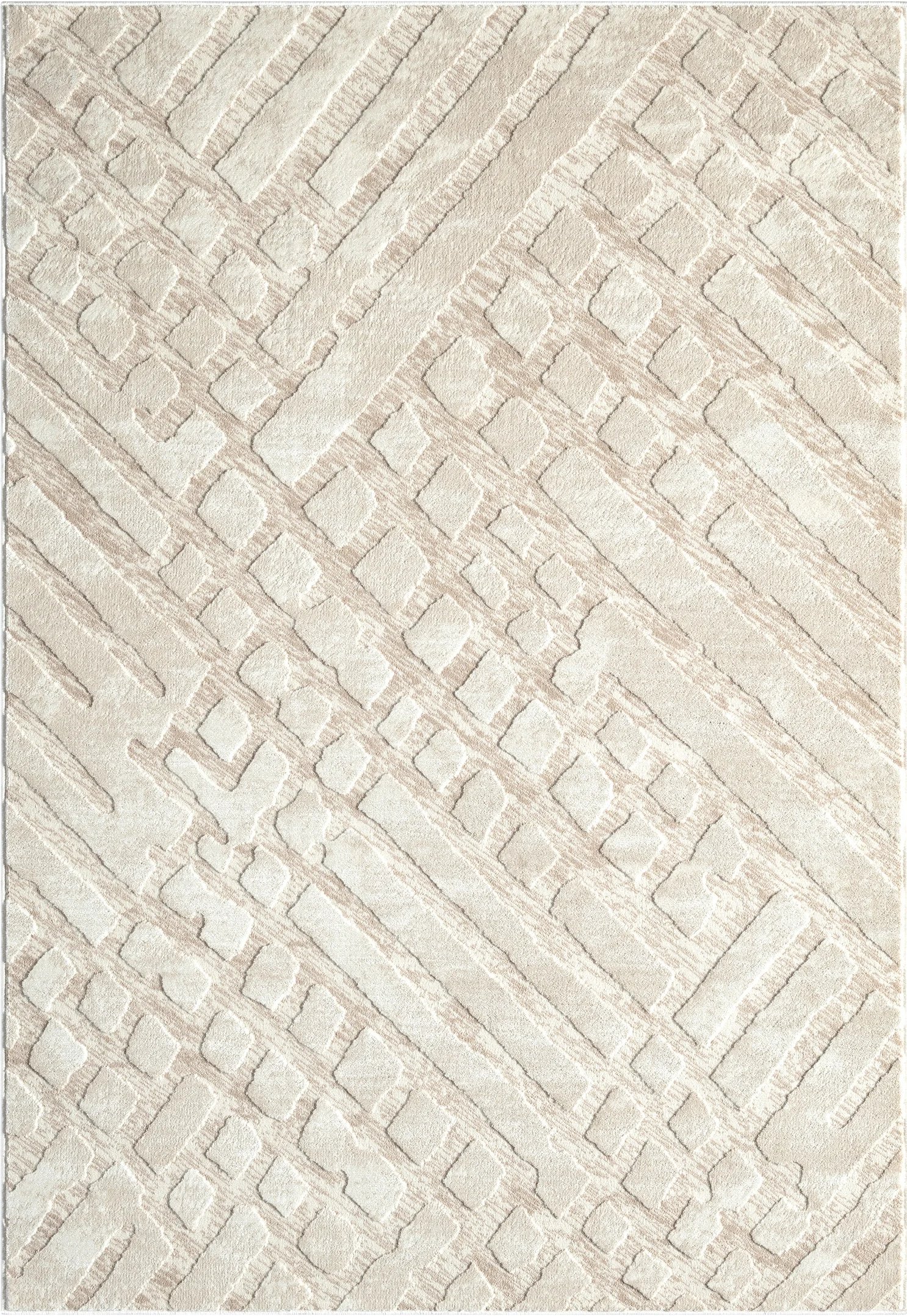 Rustic Geometric Area Rug