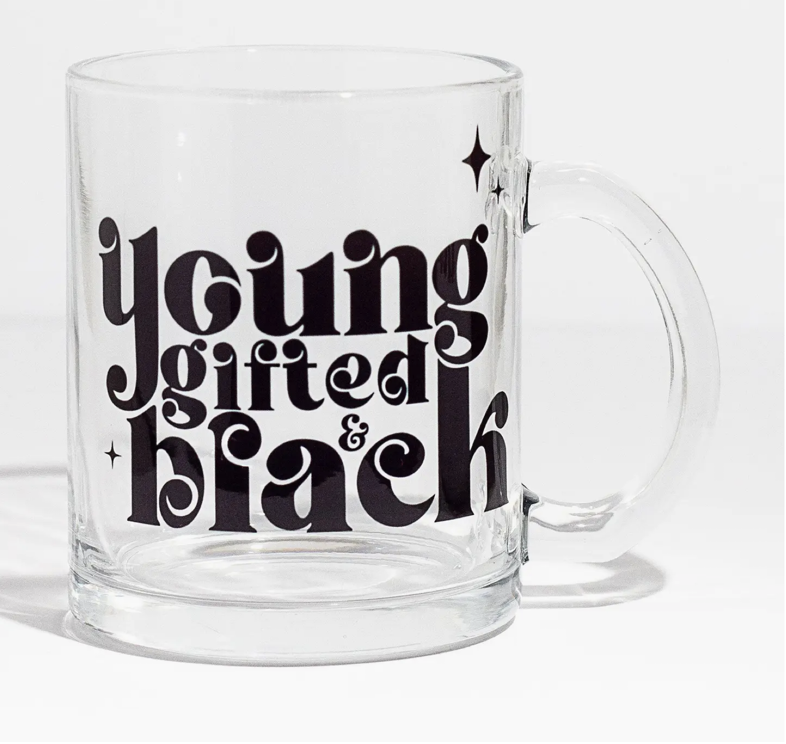 Young, Gifted & Black Glass Mug