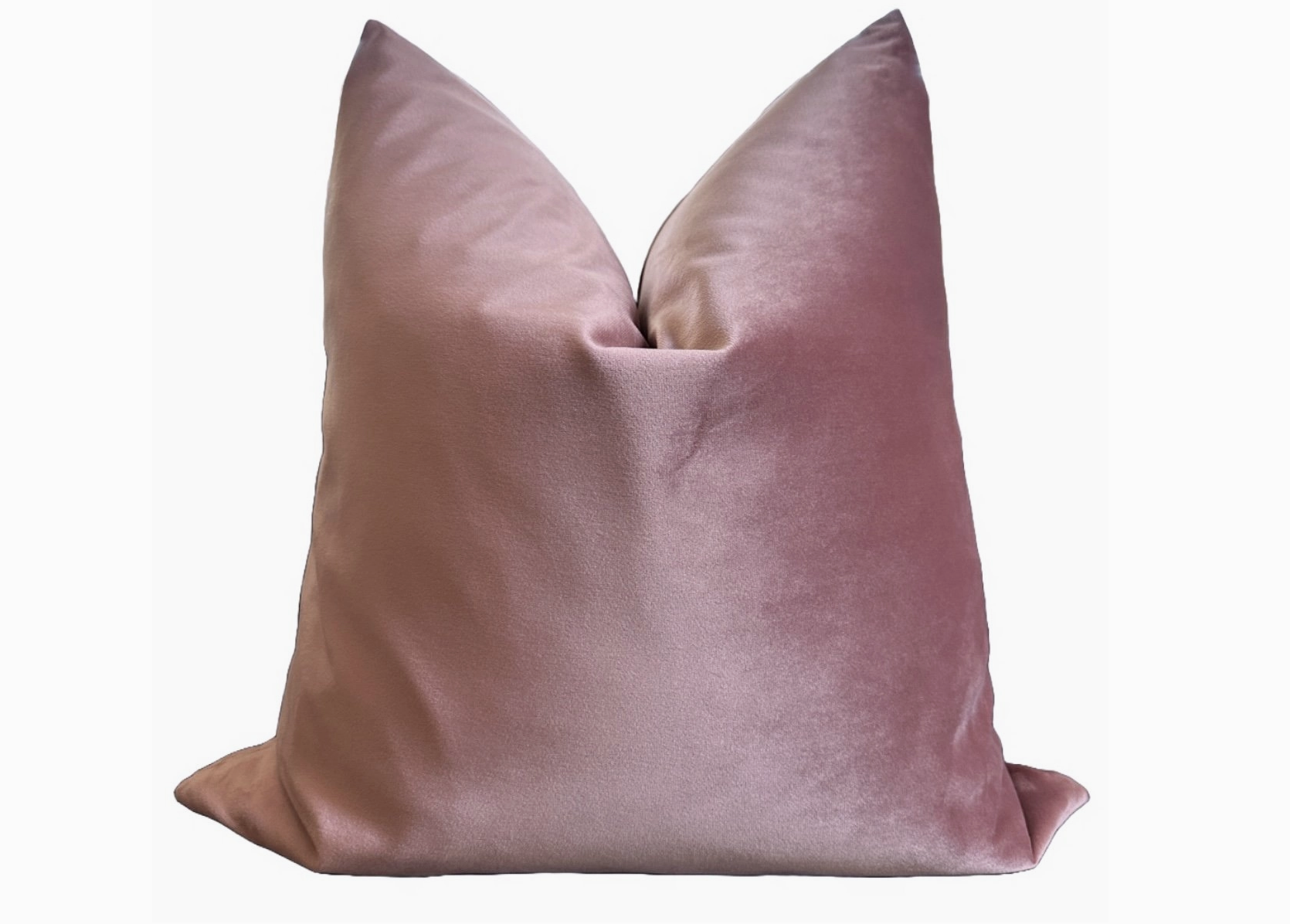 Blush Velvet Pillow Cover