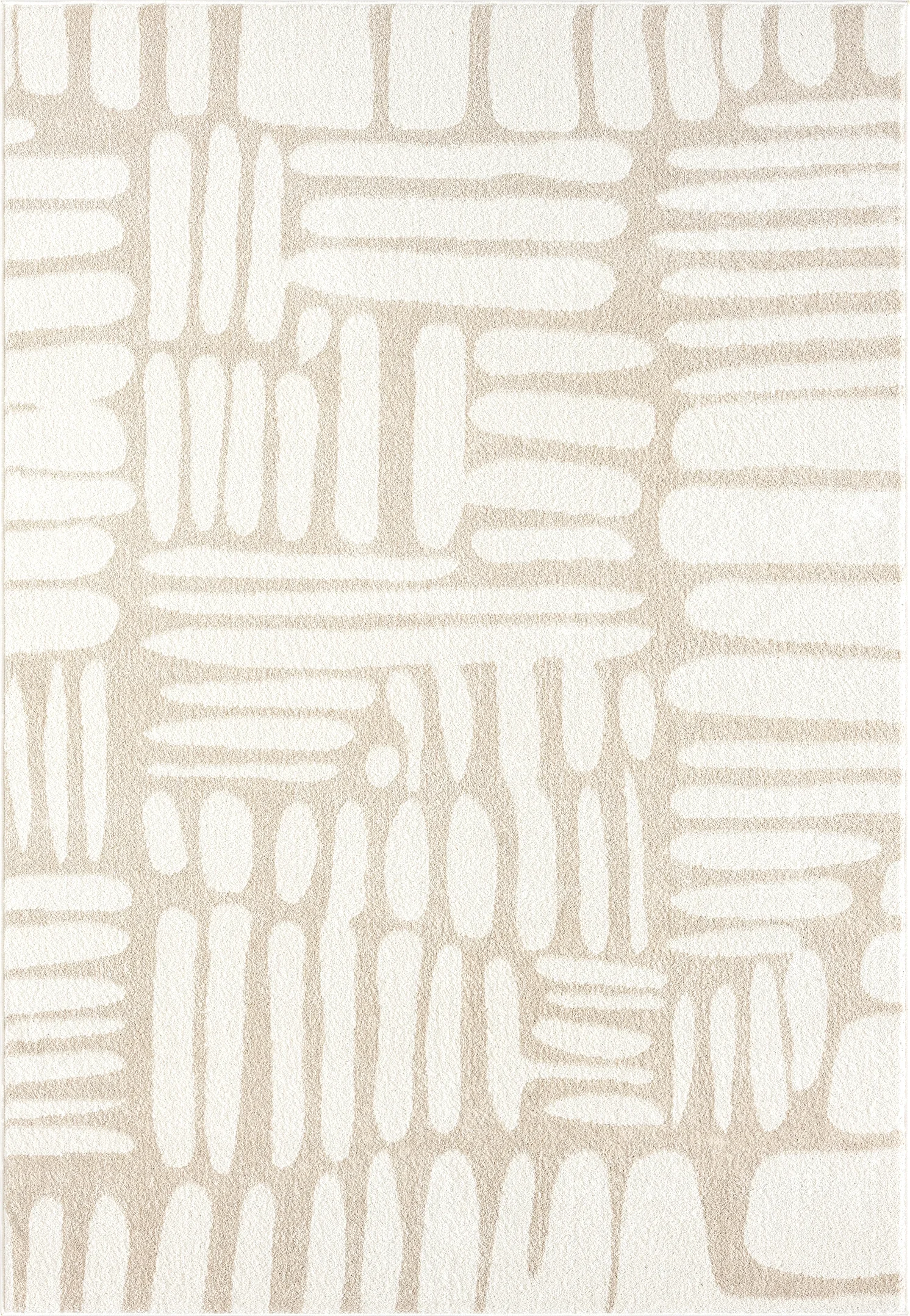 Nuevo Modern Beige Area Rug