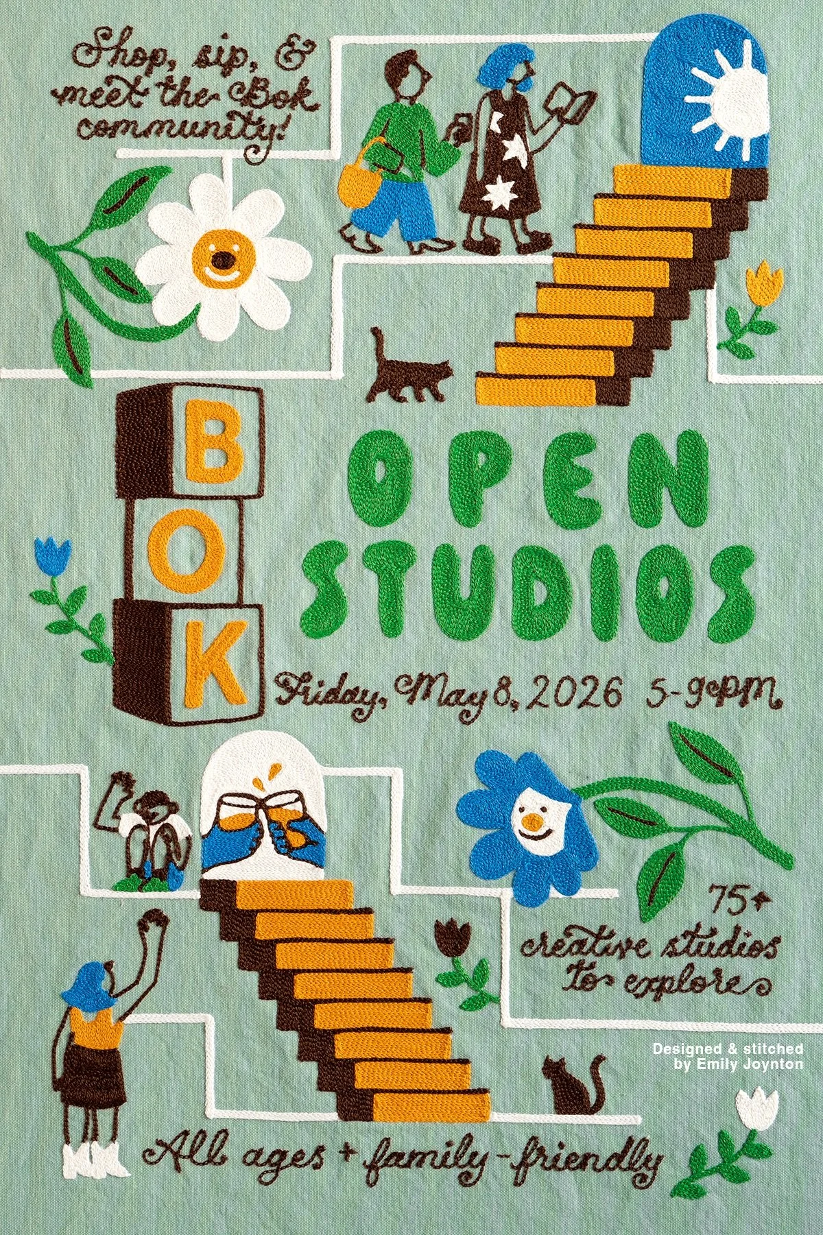 Bok-Spring-2026-Open-Studios-Philadelphia-custom-chainstitched-poster-Loop-306