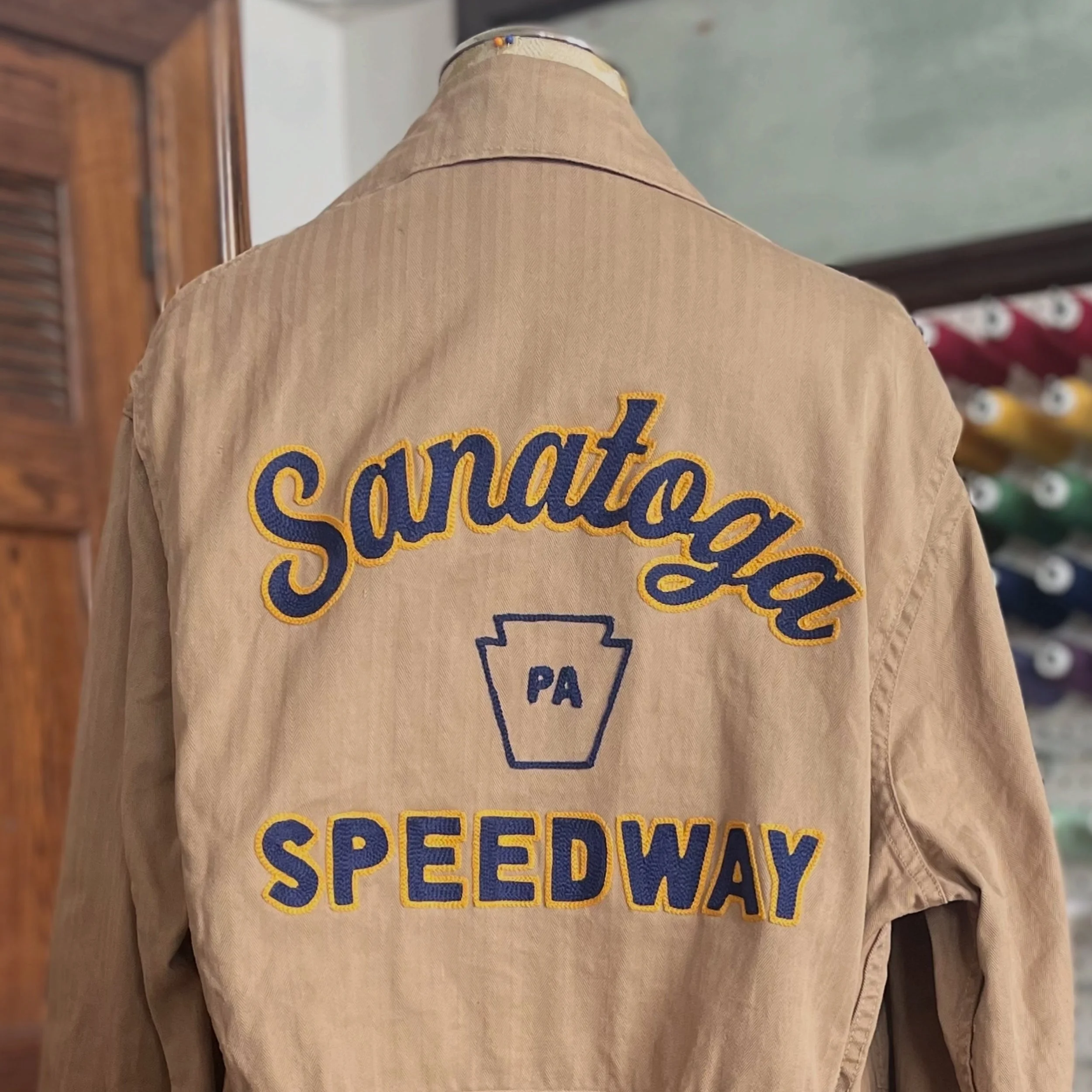 Sanatoga-Speedway-custom-chainstitch-embroidery-Loop-306-Philadelphia