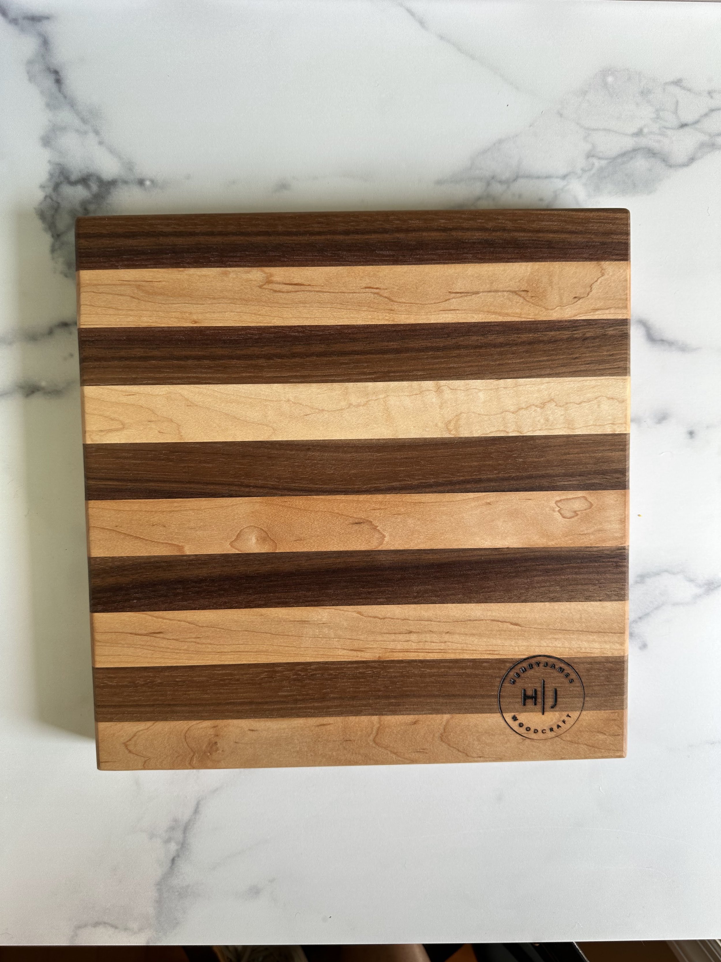 STRIPEOUT Chopping Block 12" x 12"