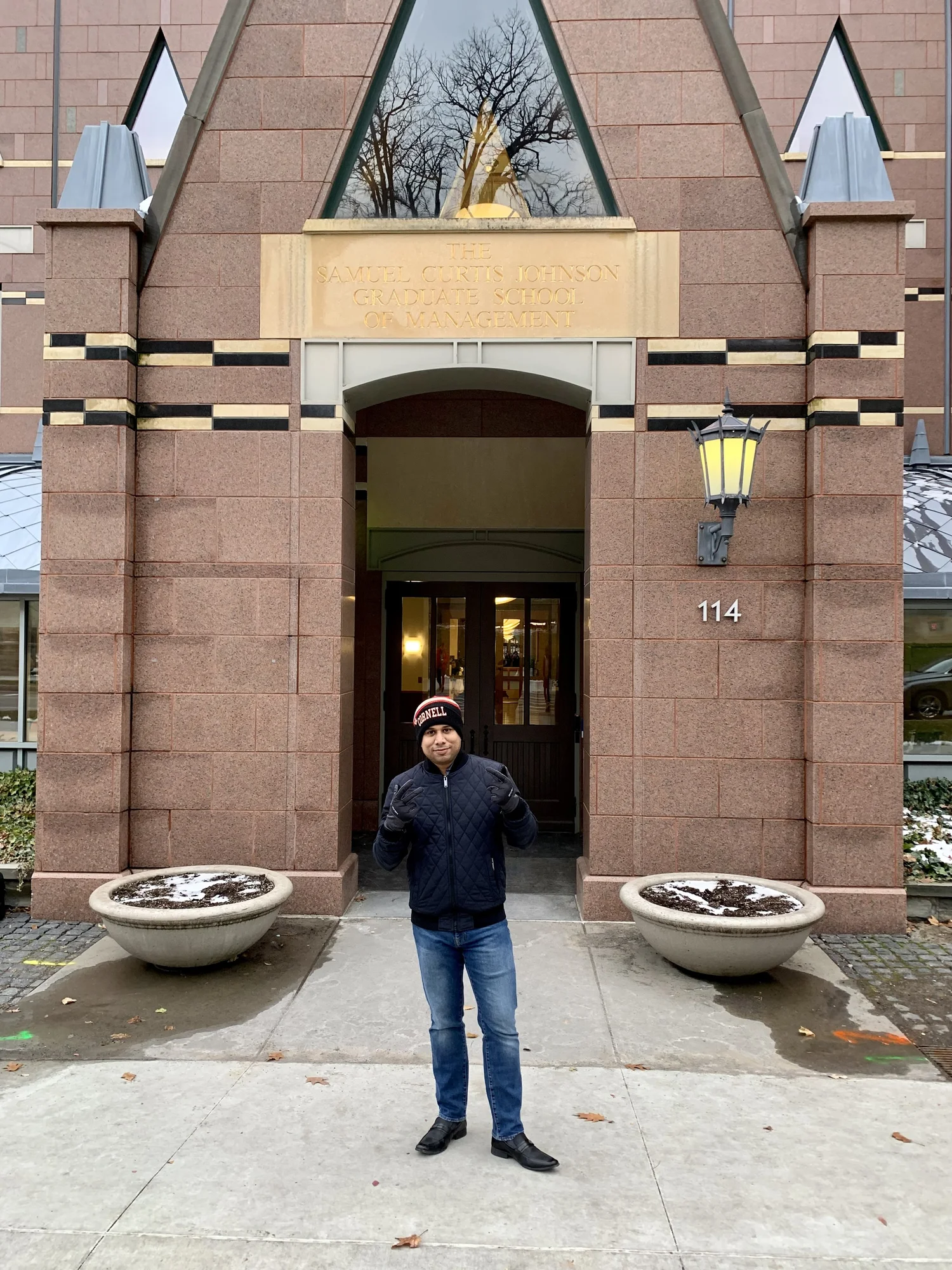 Pankaj Prasoon at Cornell Johnson