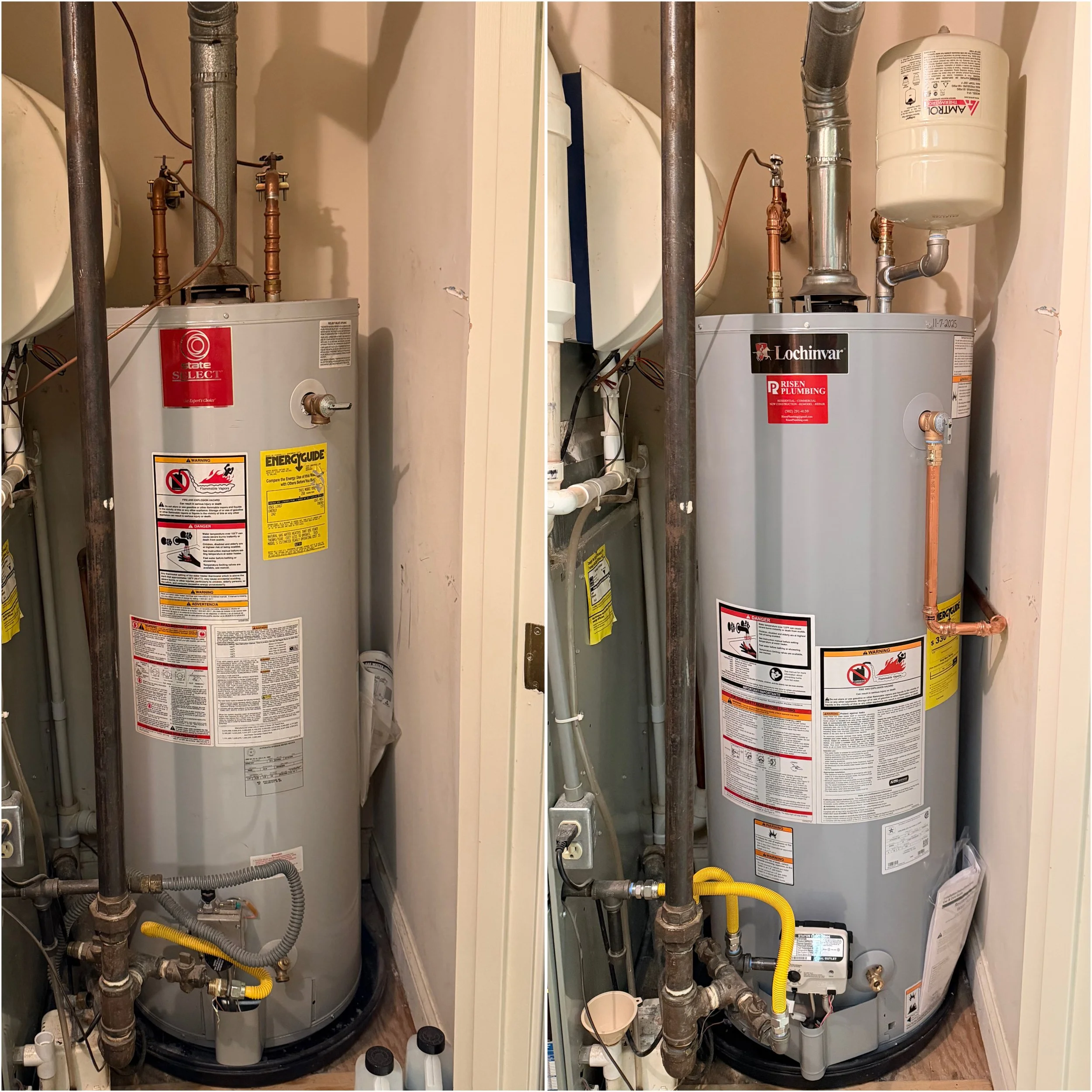 50 Gallon Water Heater Replacement