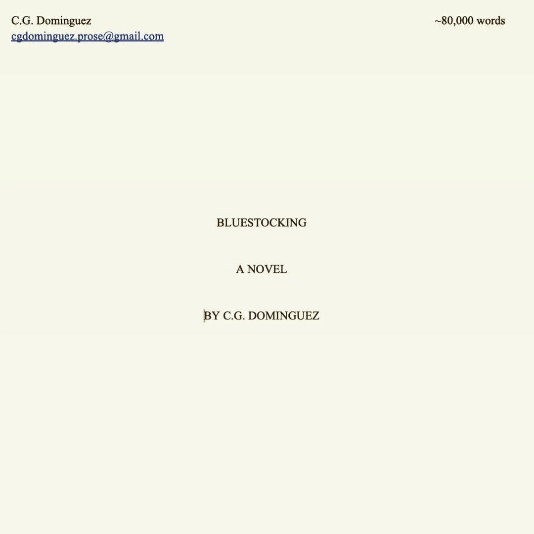 Have officially crossed the Rubicon with this one, it's time to start introducing her to the world (felt cute, might delete later etc etc...)

A meditation on art and its limits, aging and its discontents, love and its absence. Stay tuned for slow bu