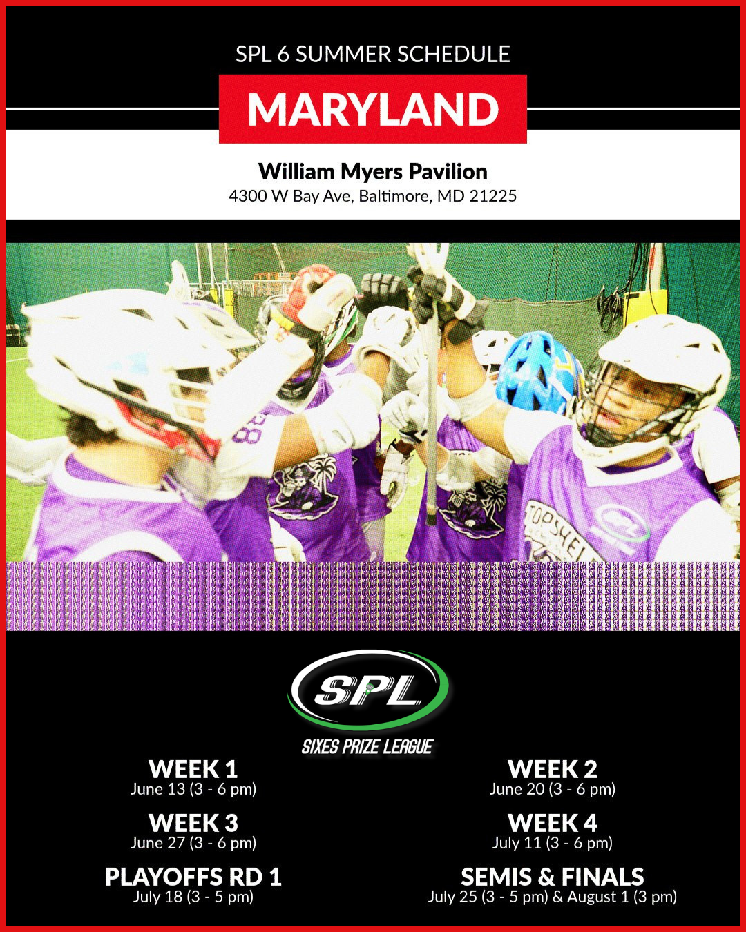 Complete Payment Below For Player Registration SPL Maryland