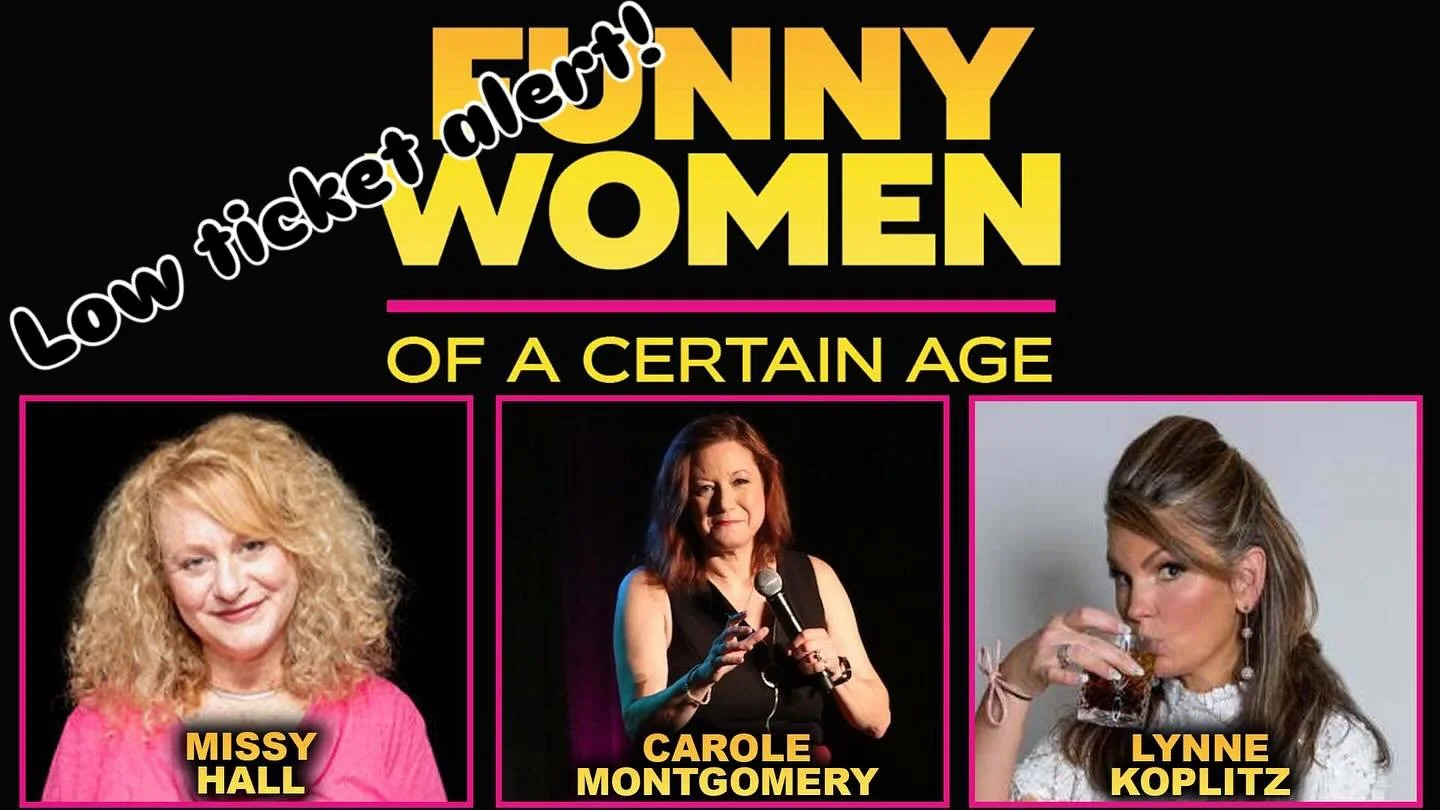 This will set out- get your tix! https://ci.ovationtix.com/35815/production/1243368?performanceId=11655987 @funnywomenofacertainage #itsahappything  #queenofhappythings #comedy #funnywomenofacertainage®  #femaleheadliners #laugh #standupcomedy