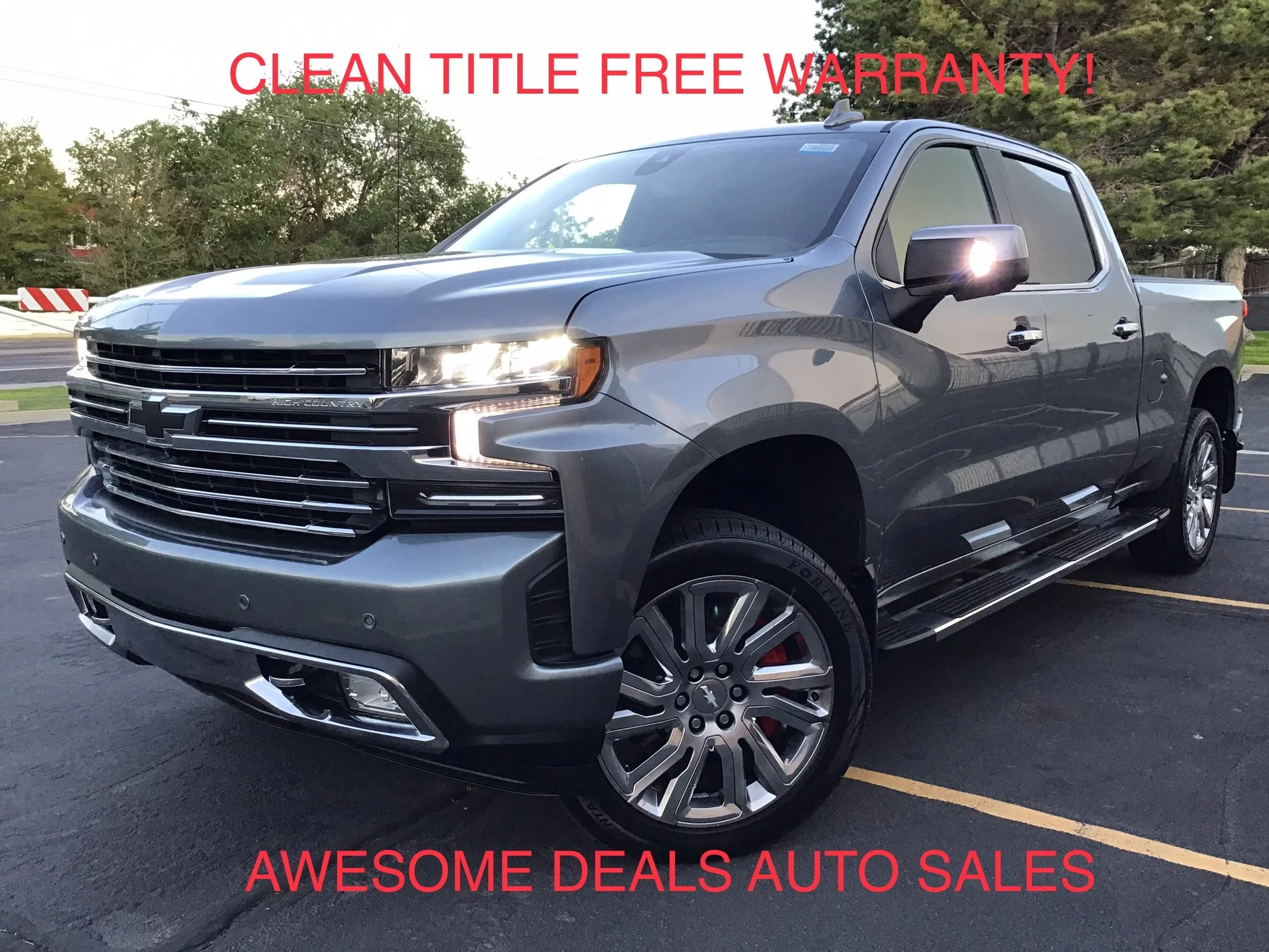 2019 CHEVROLET SILVERADO 1500 HIGH COUNTRY