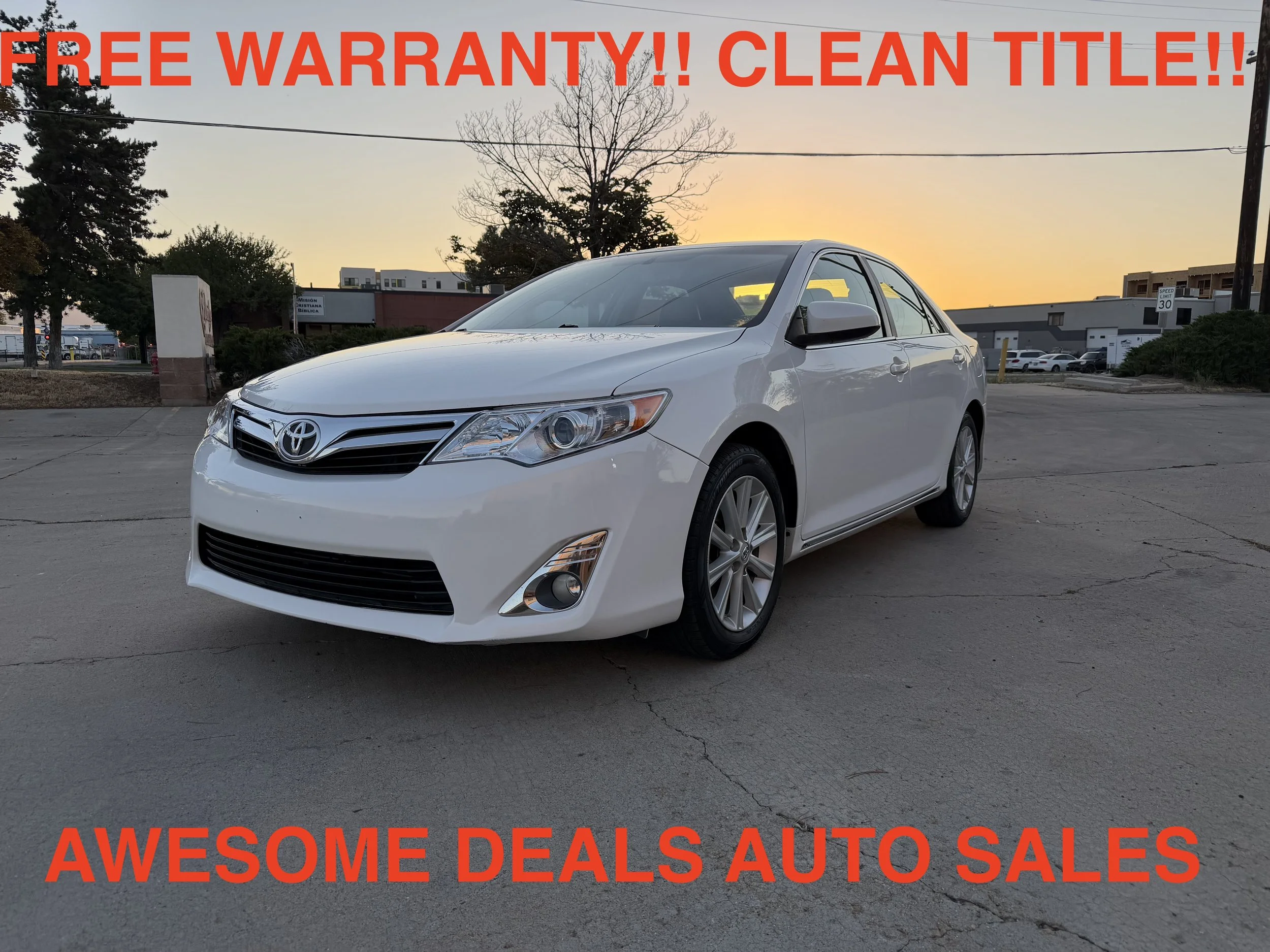 2014 TOYOTA CAMRY XLE