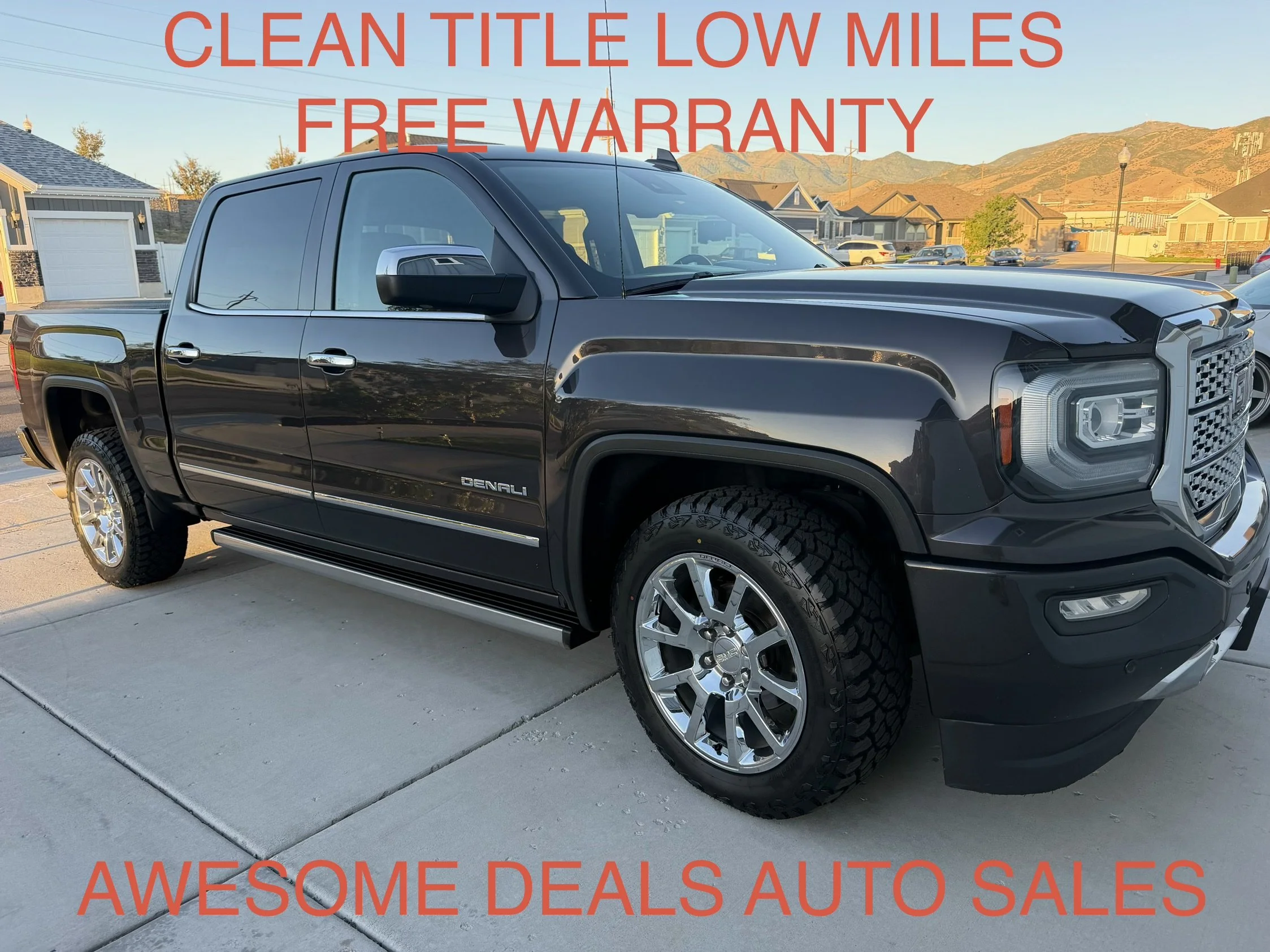 2016 gmc sierra 1500 denali(SOLD)