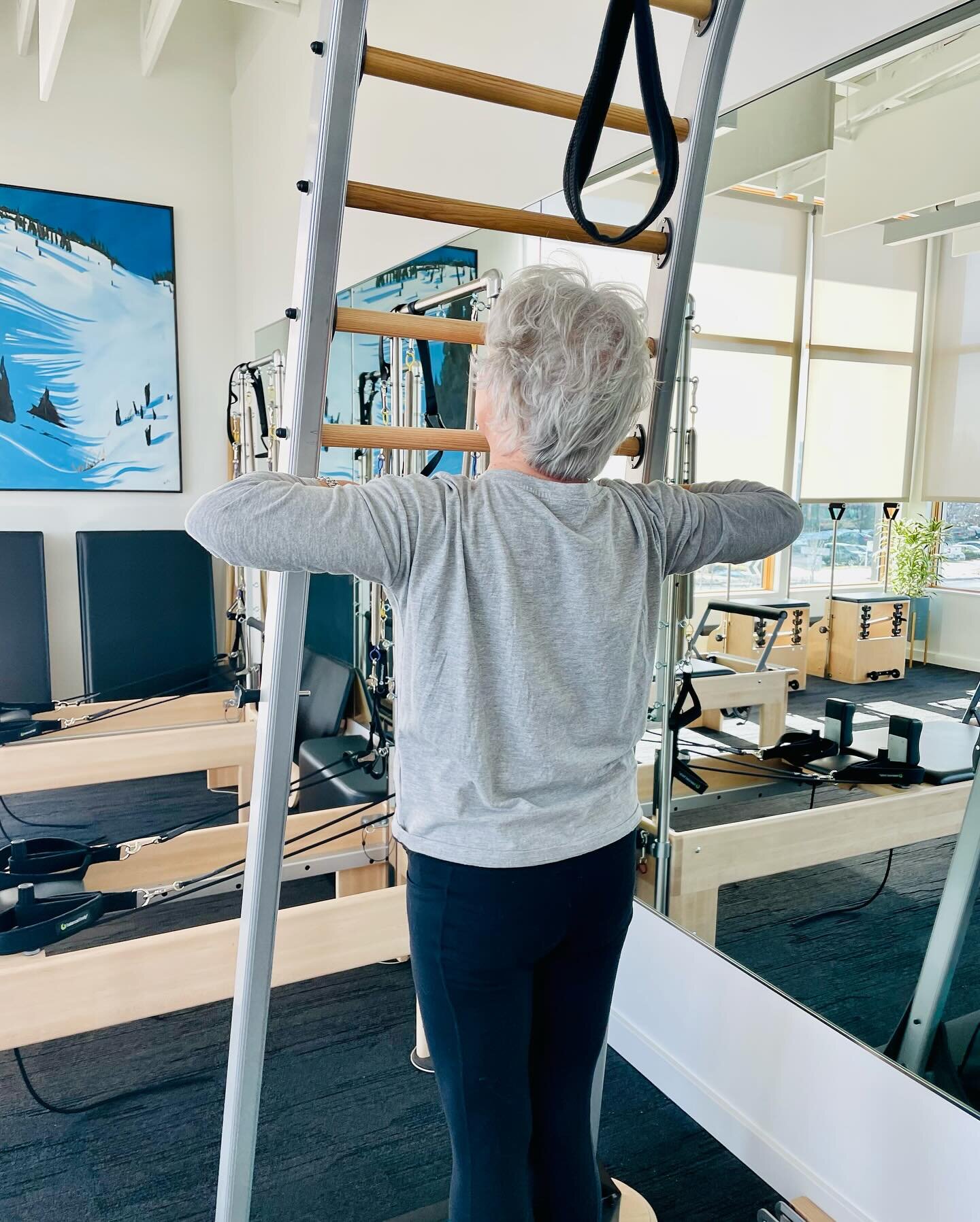 Cindy began taking Gyrotonic sessions in November, with the hope that it might help relieve her symptoms of lymphedema. She had breast cancer and a common result of the treatment is lymphedema, or swelling caused by damage to or removal of the lymph 
