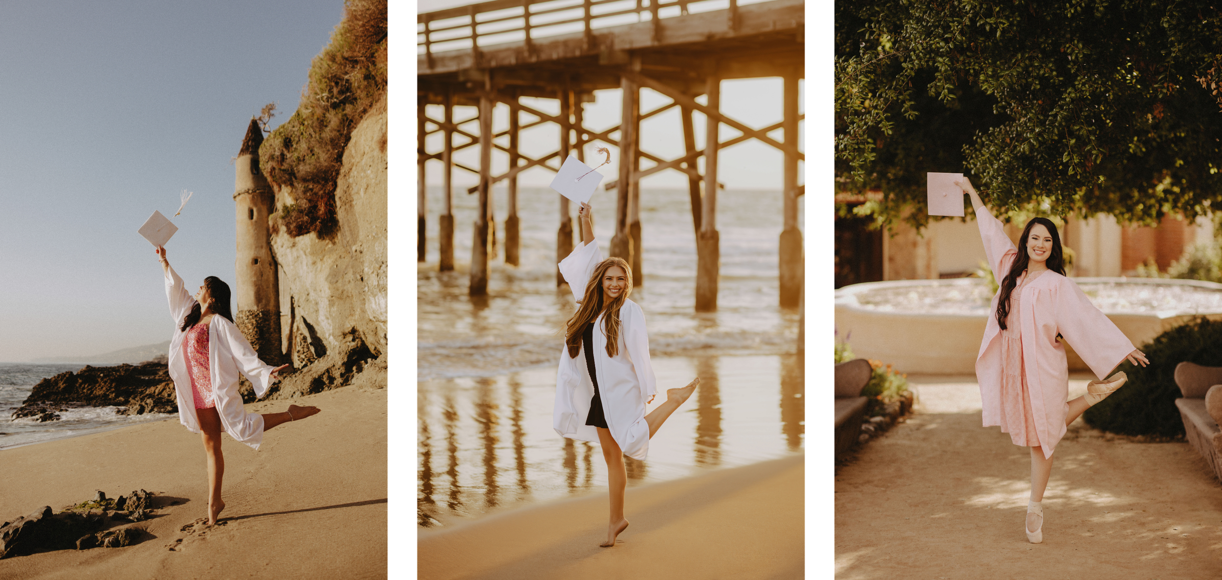 cap and gown dance senior pictures