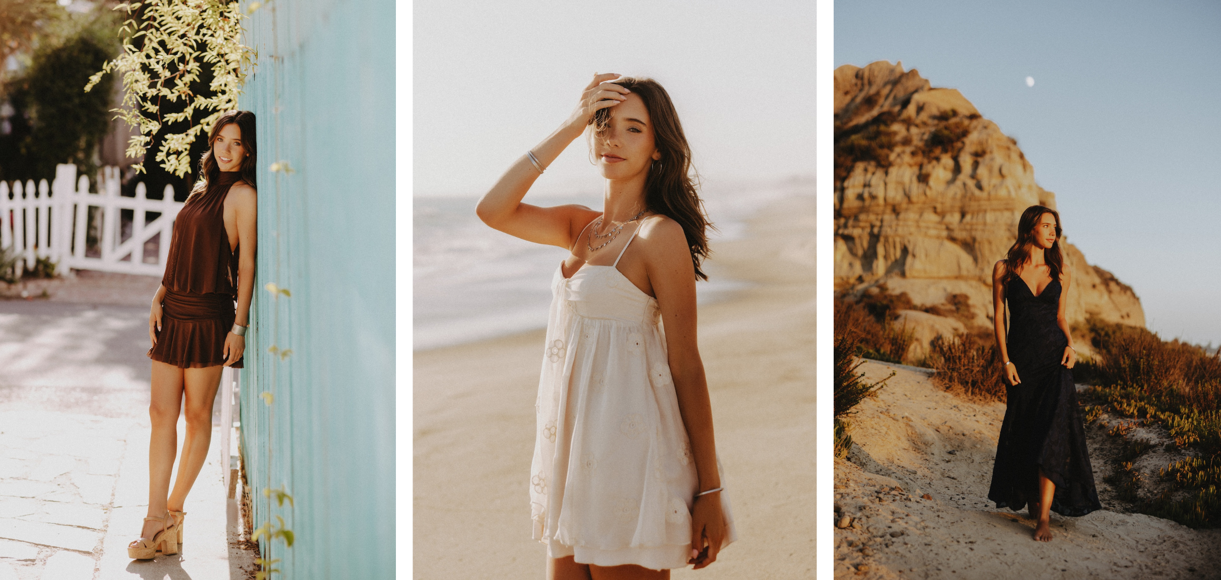 senior photo outfit ideas cute dresses