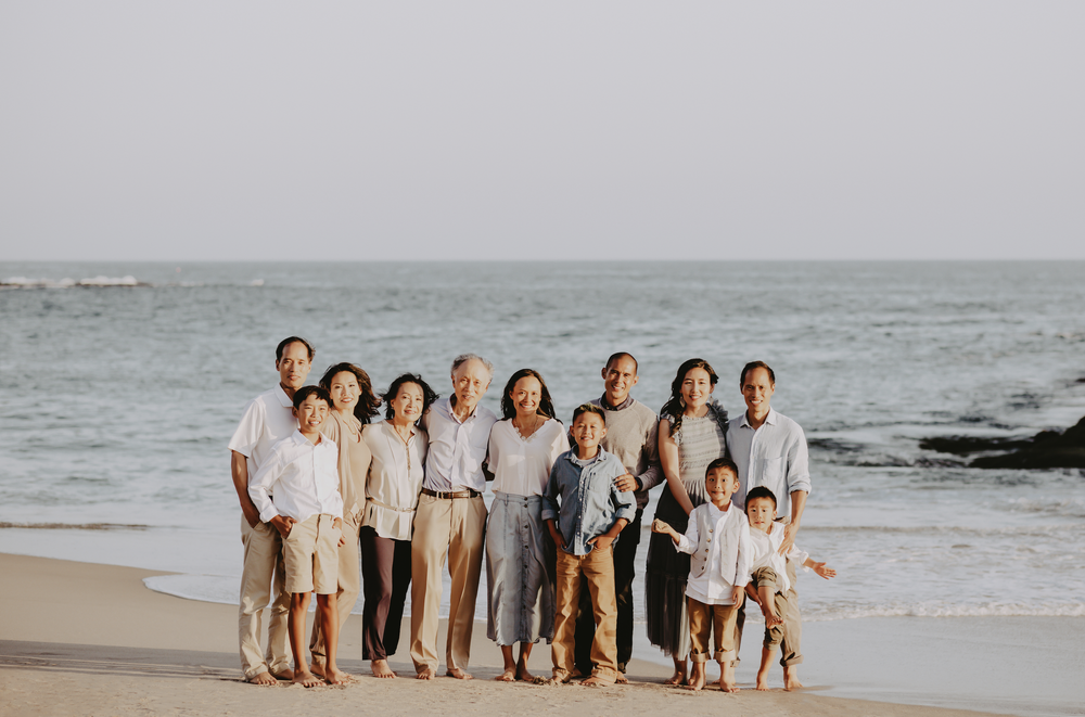  beach family photo session 