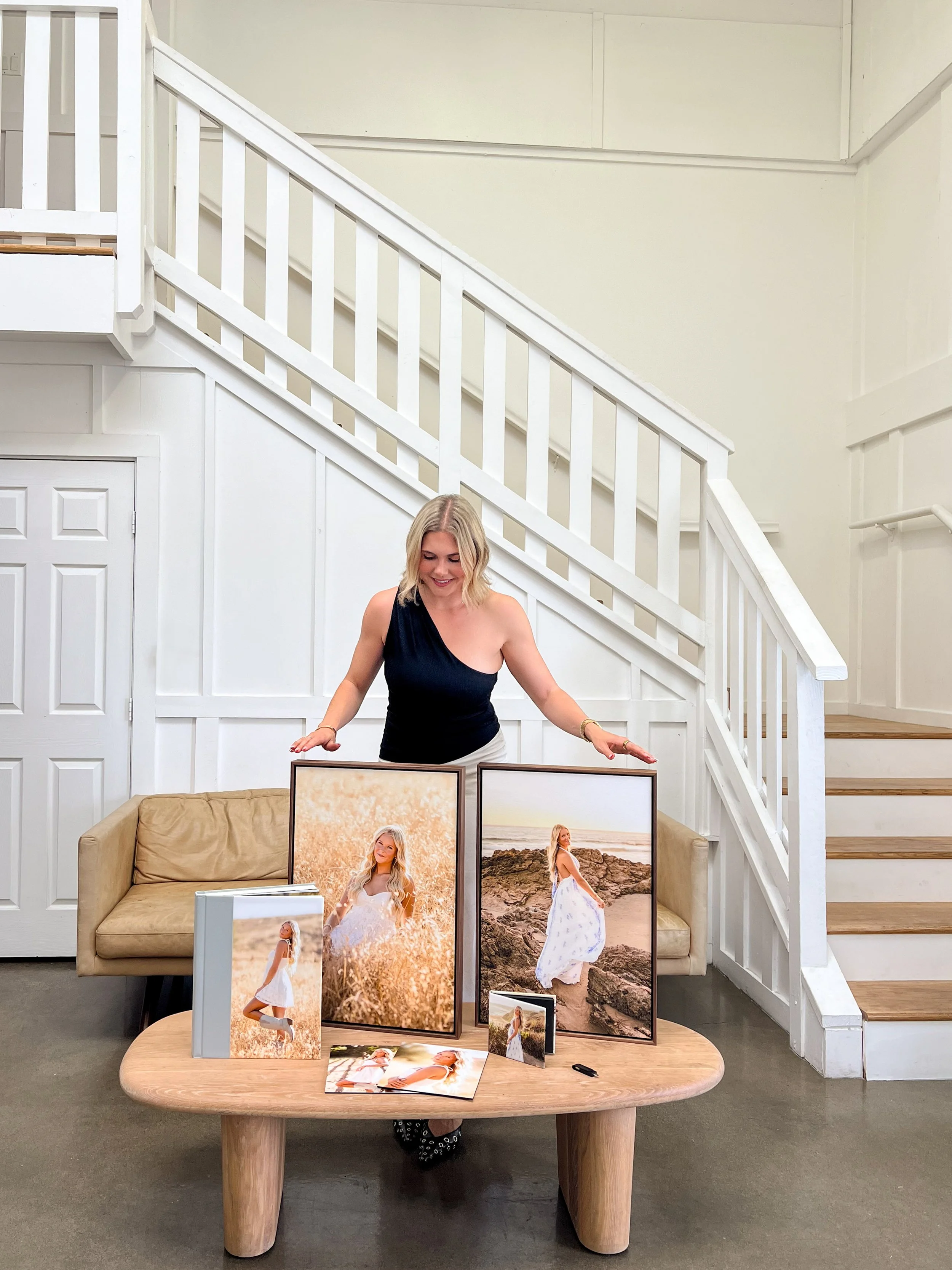  senior photos on canvas 