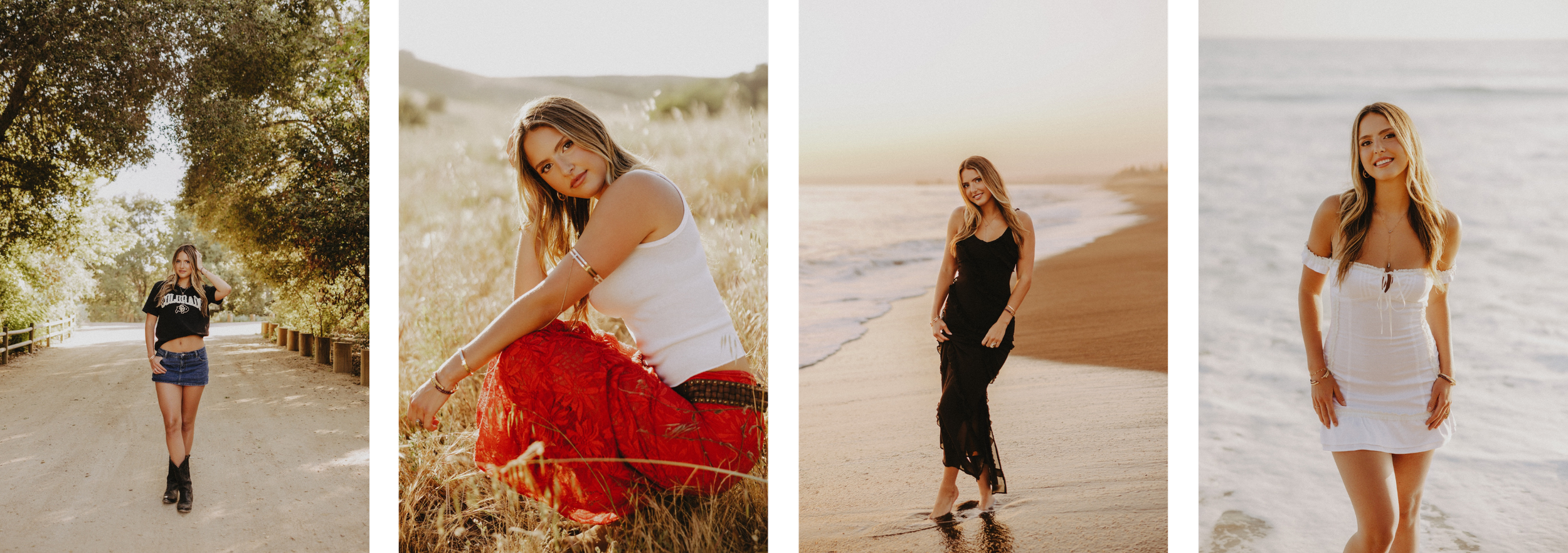 senior photo outfit ideas socal senior pictures