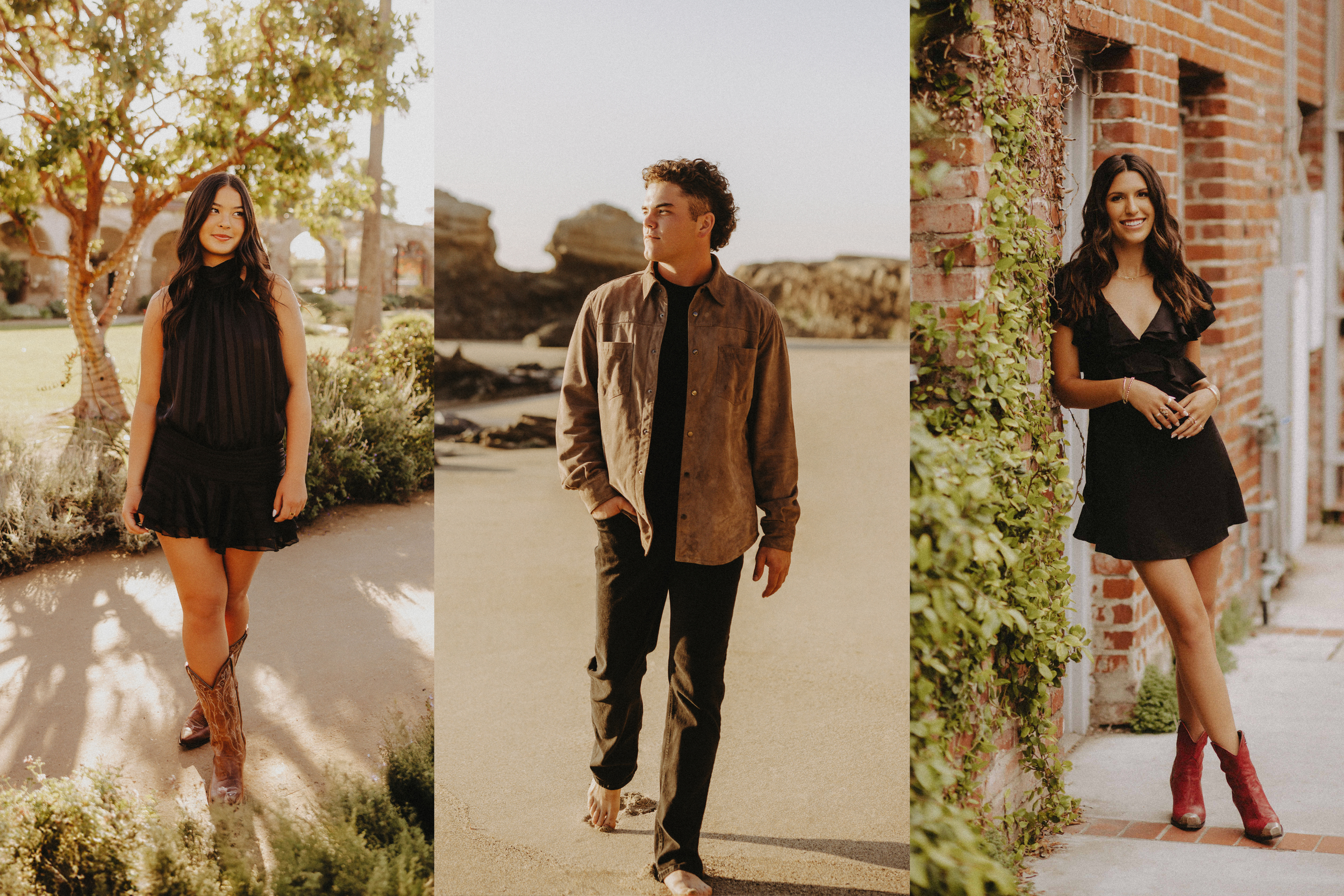 how to style black senior photo outfits