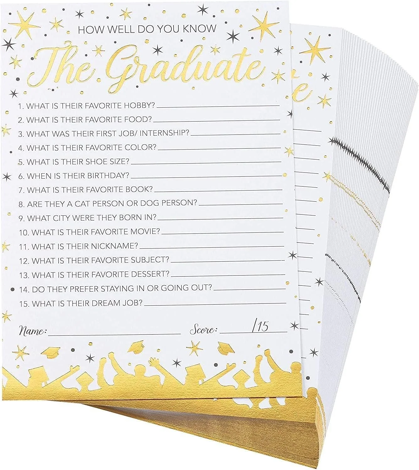 graduation party ideas games