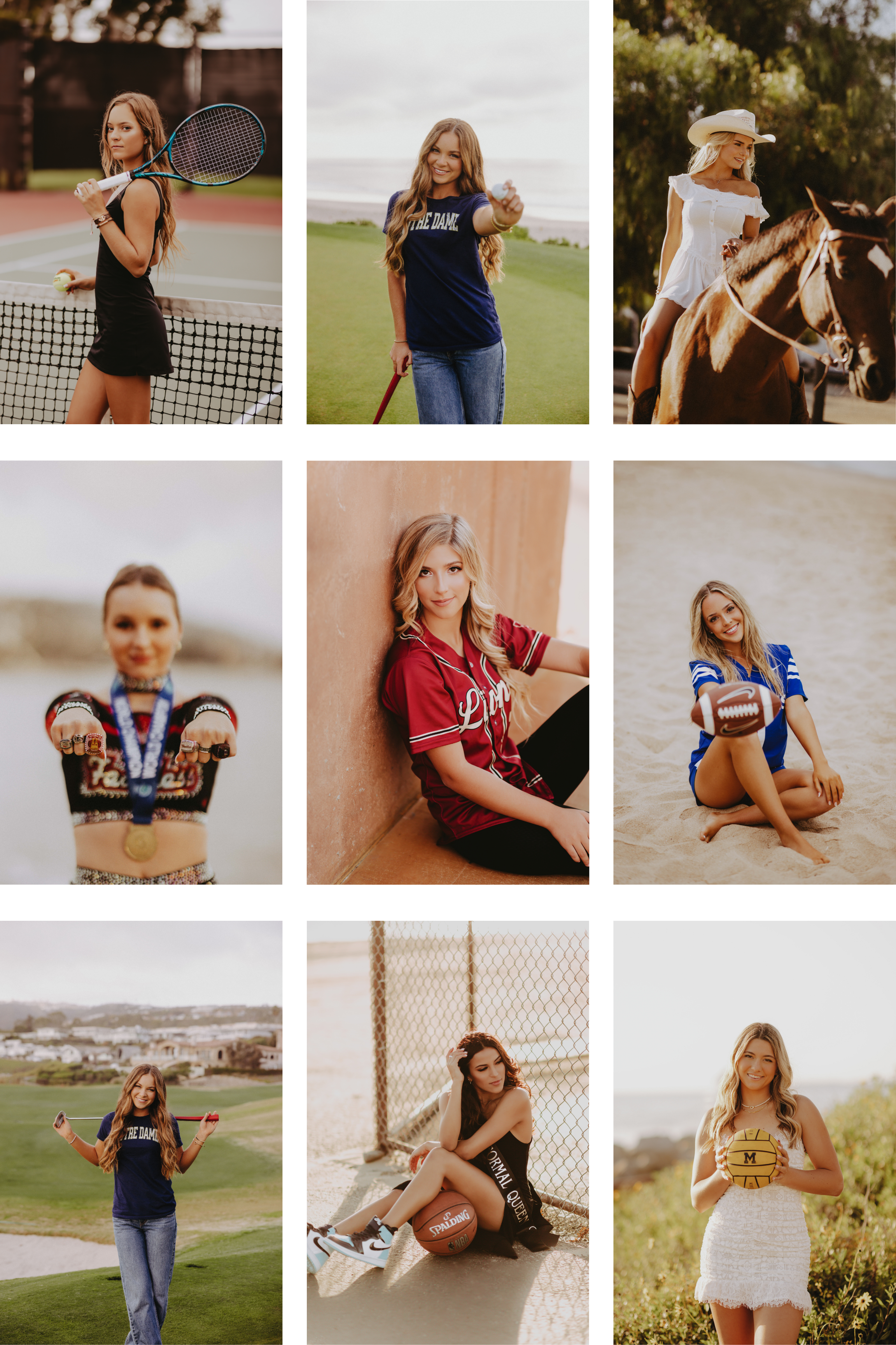 uniform senior photos