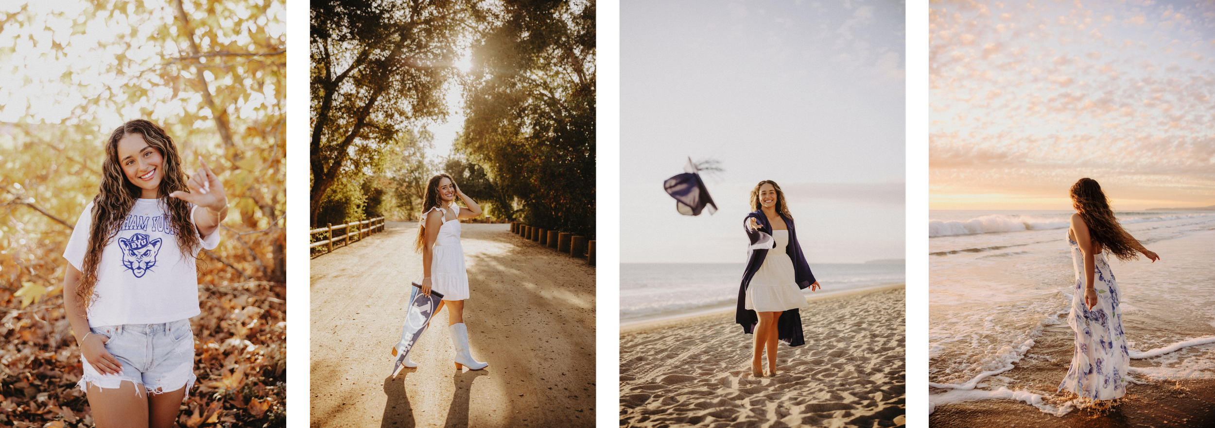 college choice senior photo outfit ideas