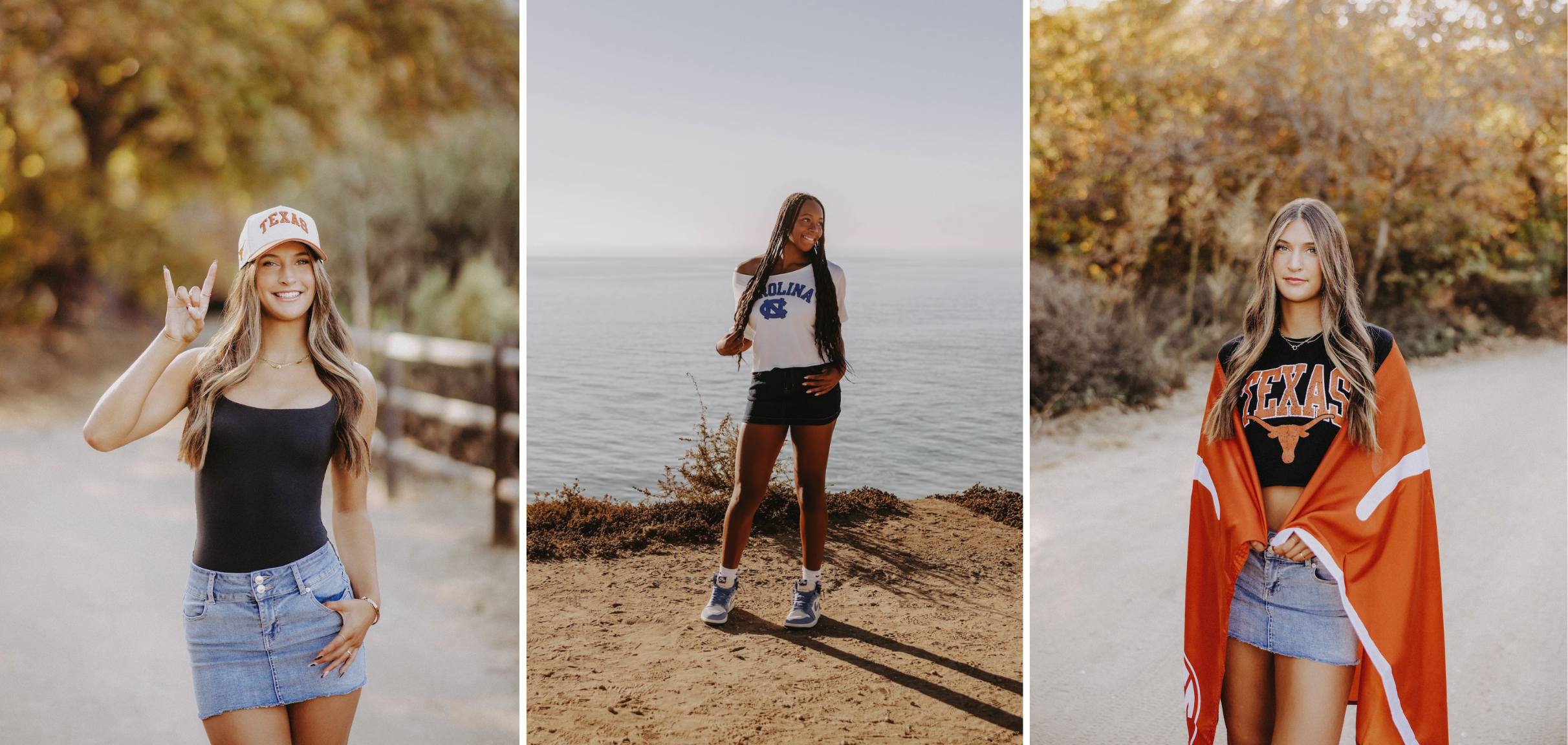 college choice senior photo outfit ideas