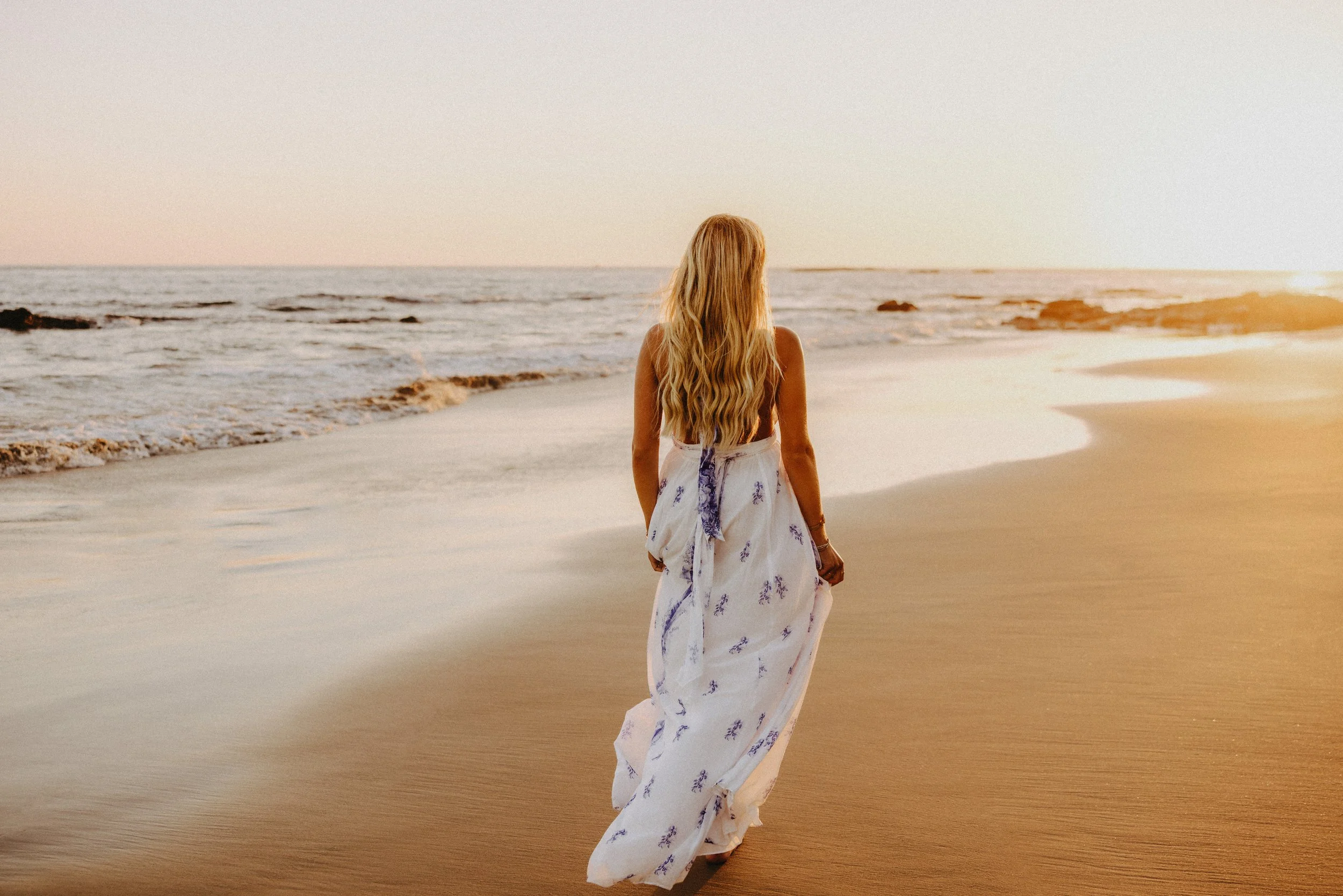 beach senior pictures