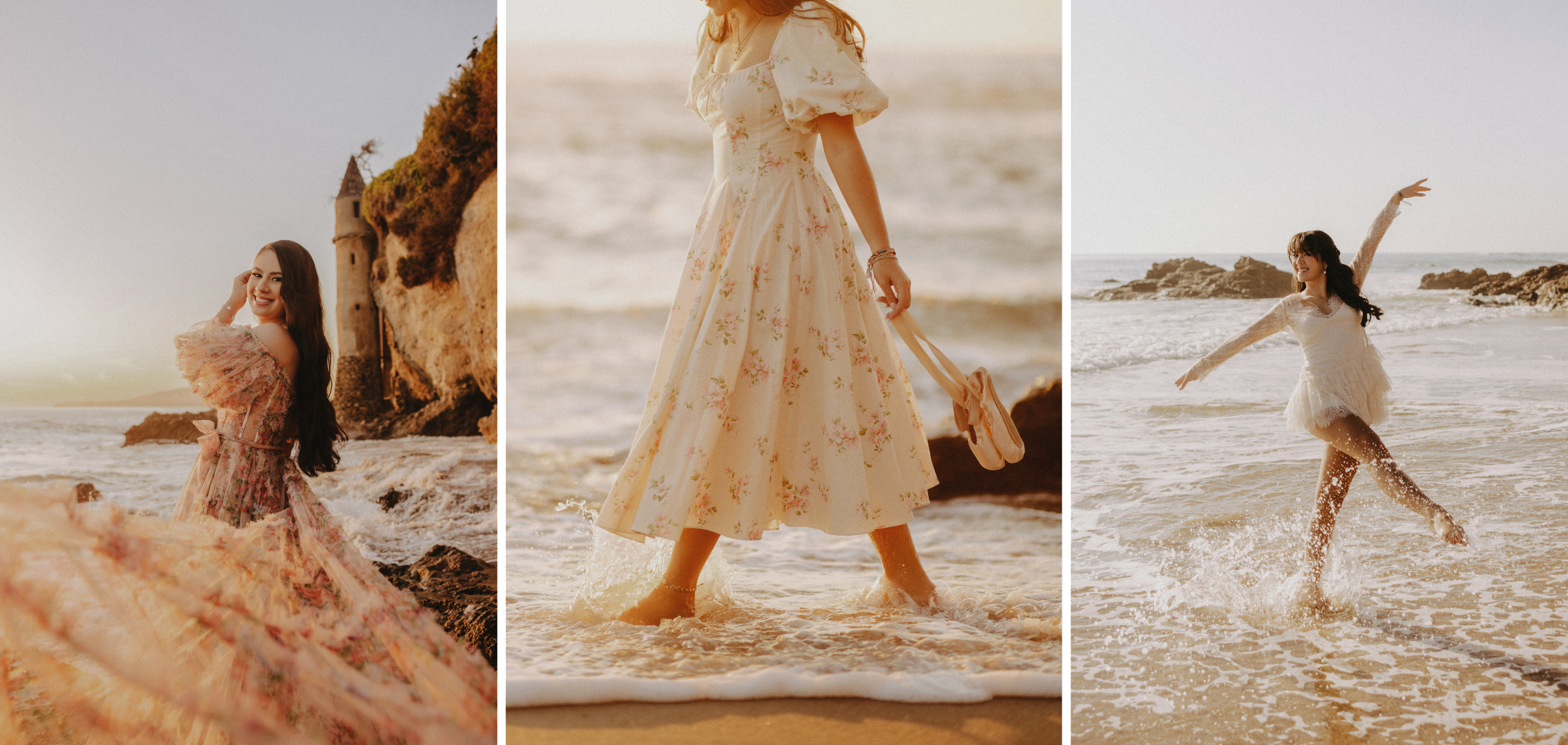 dress with movement for dance senior pictures