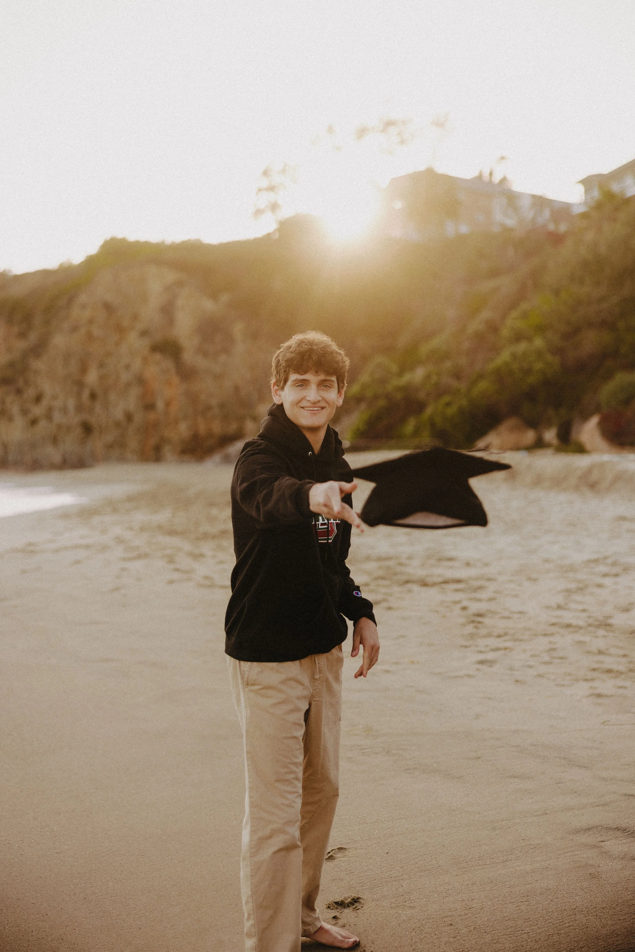  cap and gown senior photos for guys - Senior Photo Session Timeline  