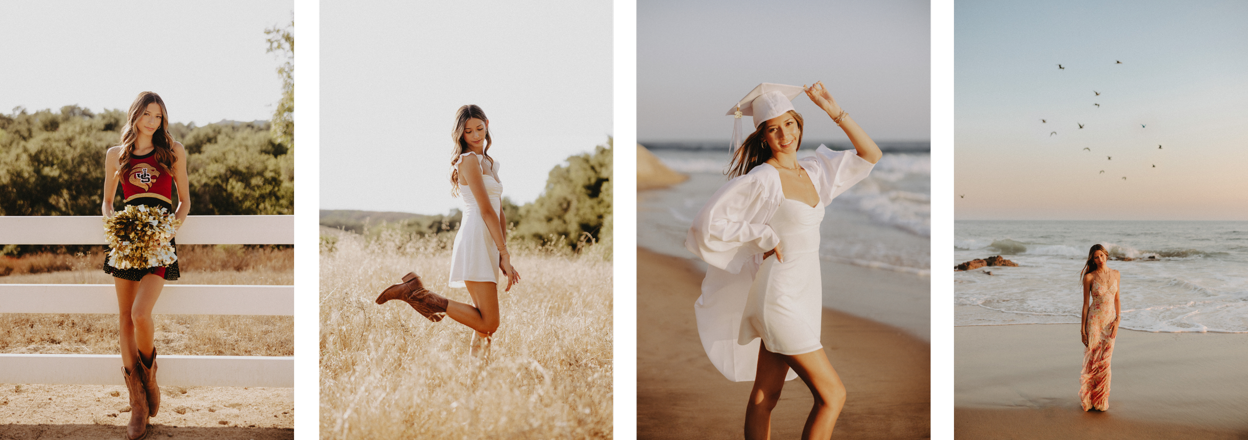 senior photo outfit ideas cheer uniform