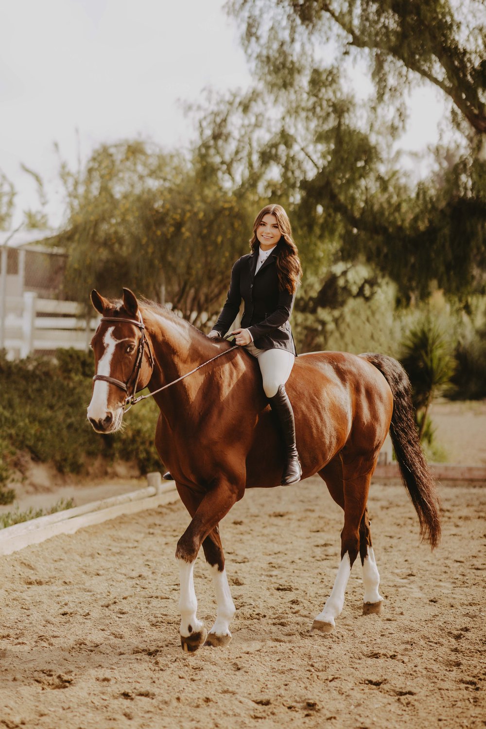  senior photos riding a horse 