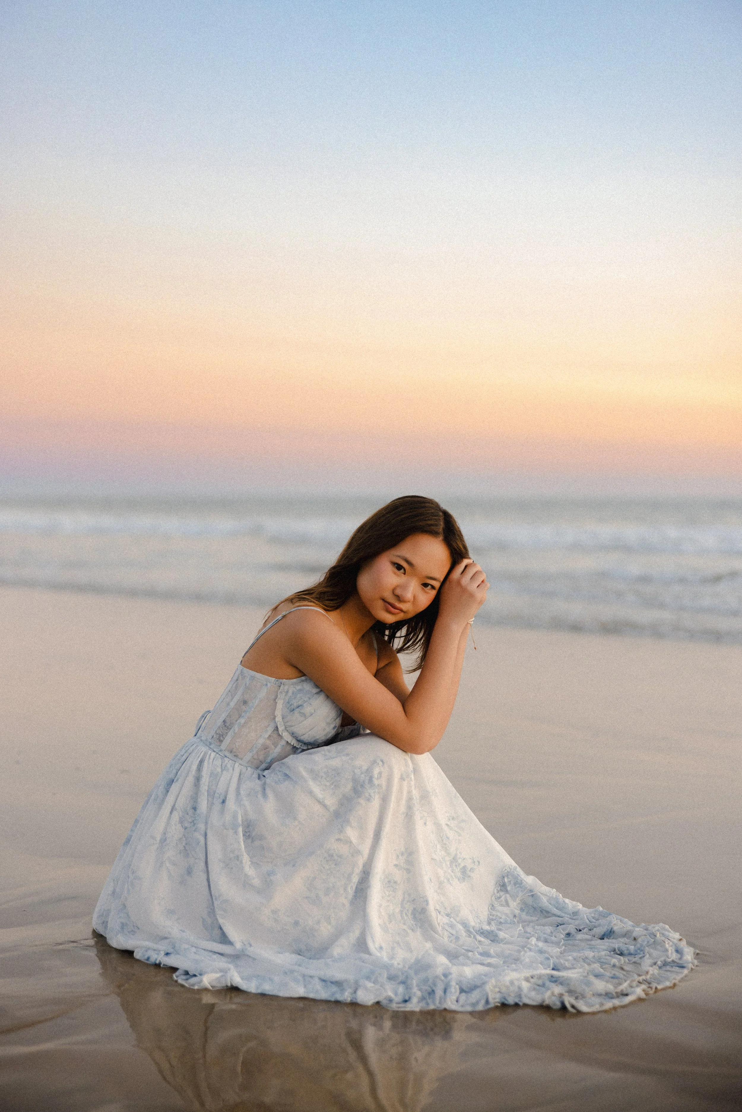  blue hour senior pictures 