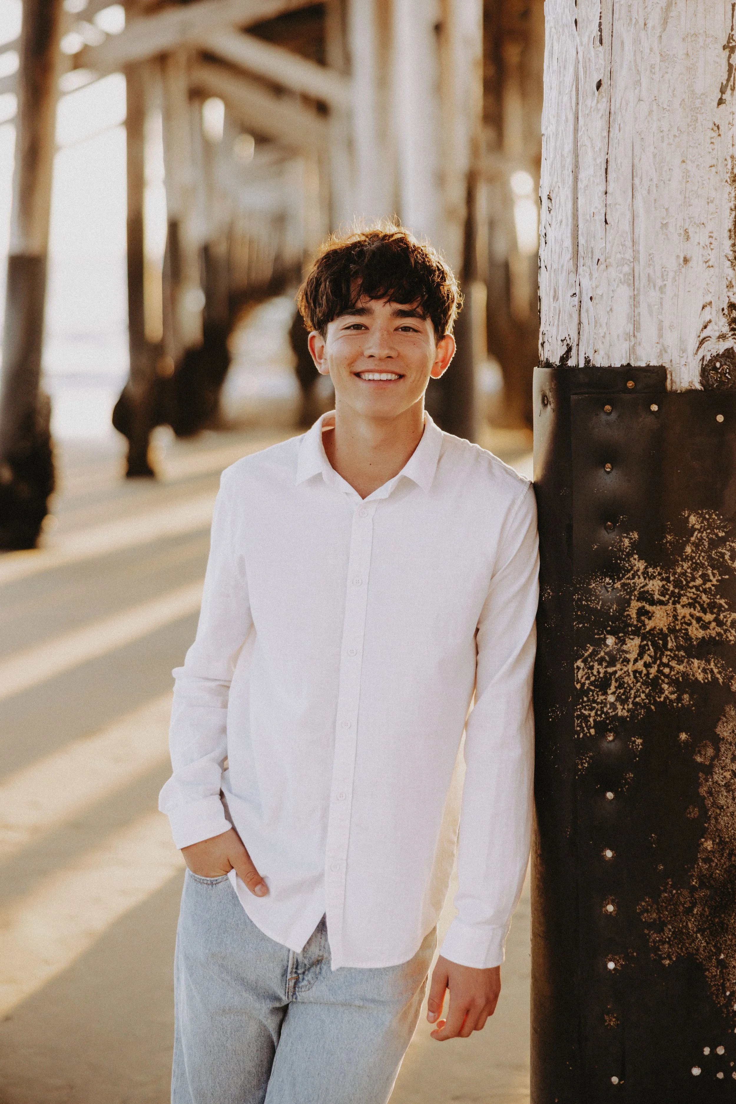  classic beach senior photos 