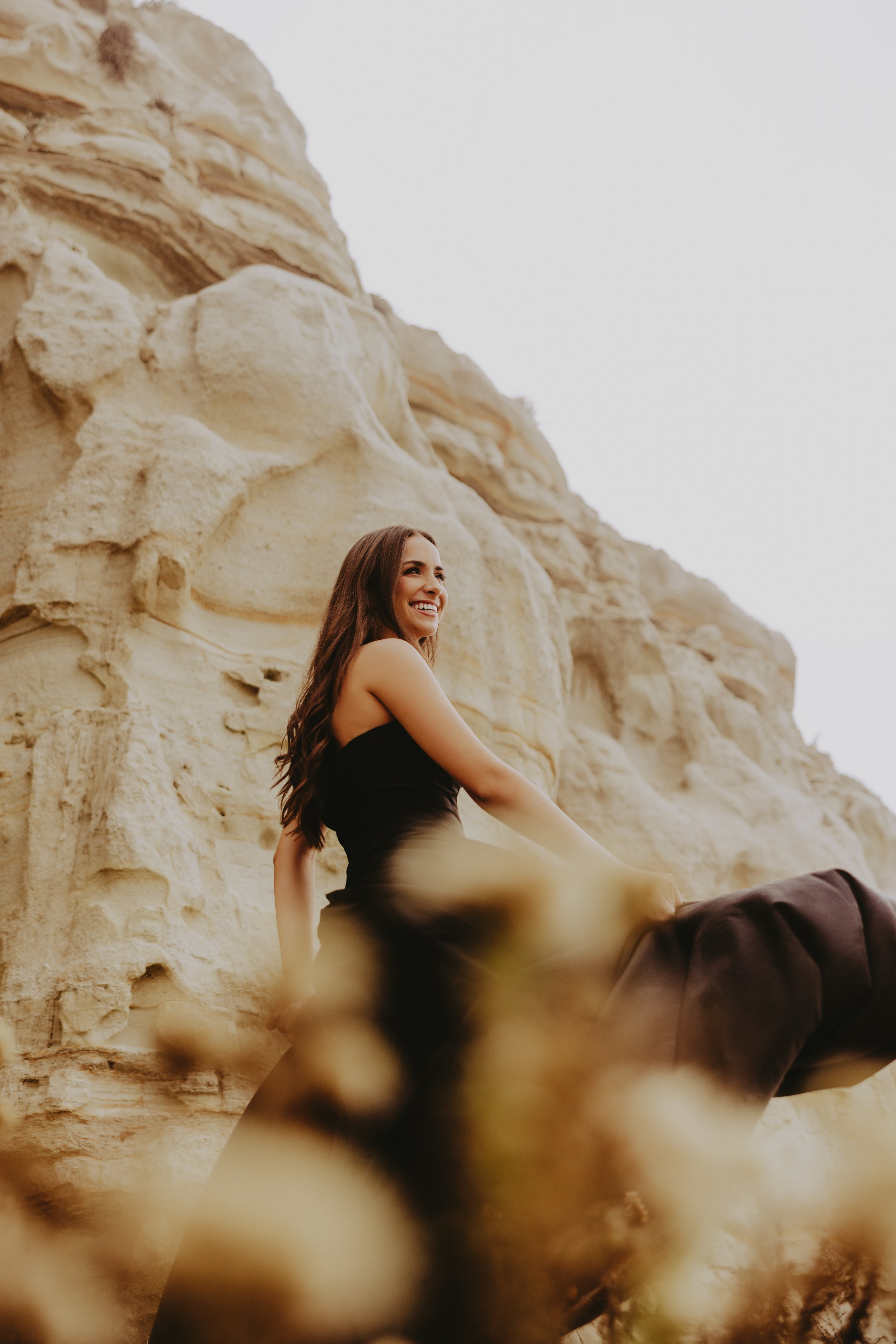  beachy morning senior pictures 