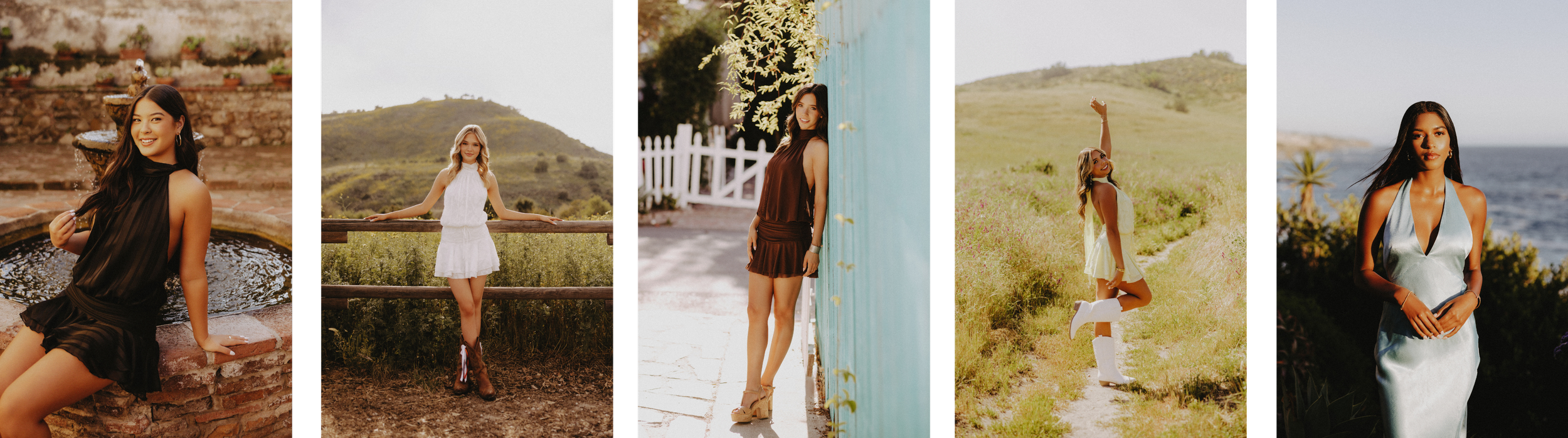 halter dresses for senior photos