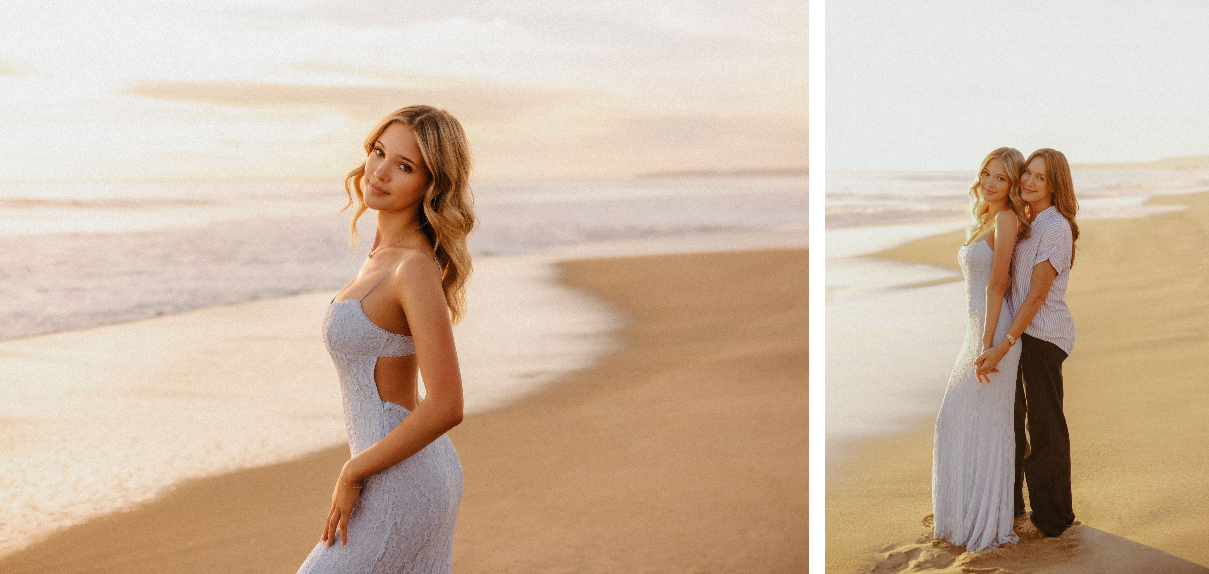 beach senior pictures in orange county