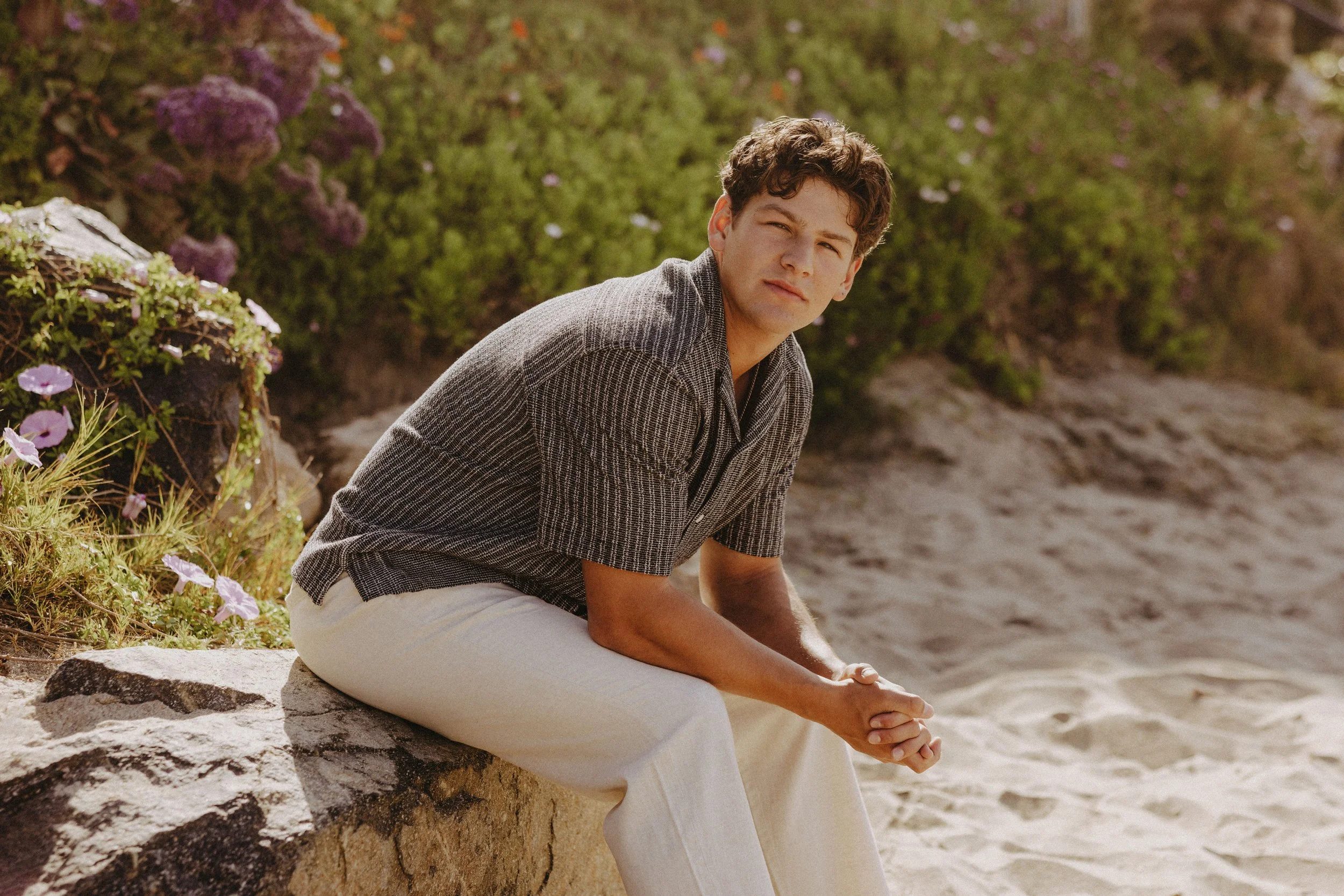 socal beach senior pictures