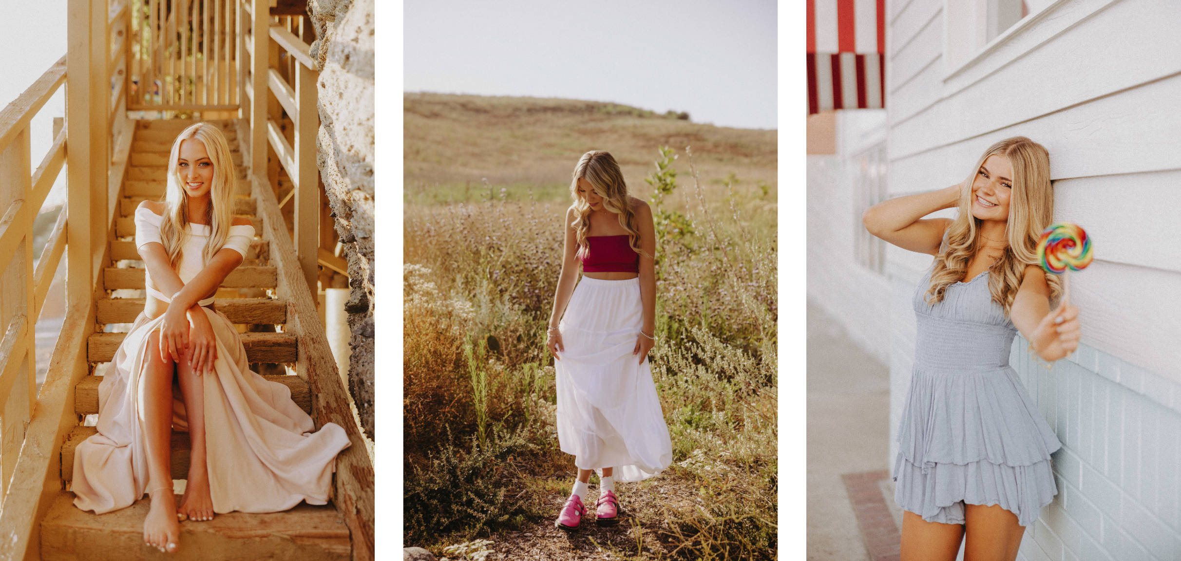 summer senior photo outfit ideas