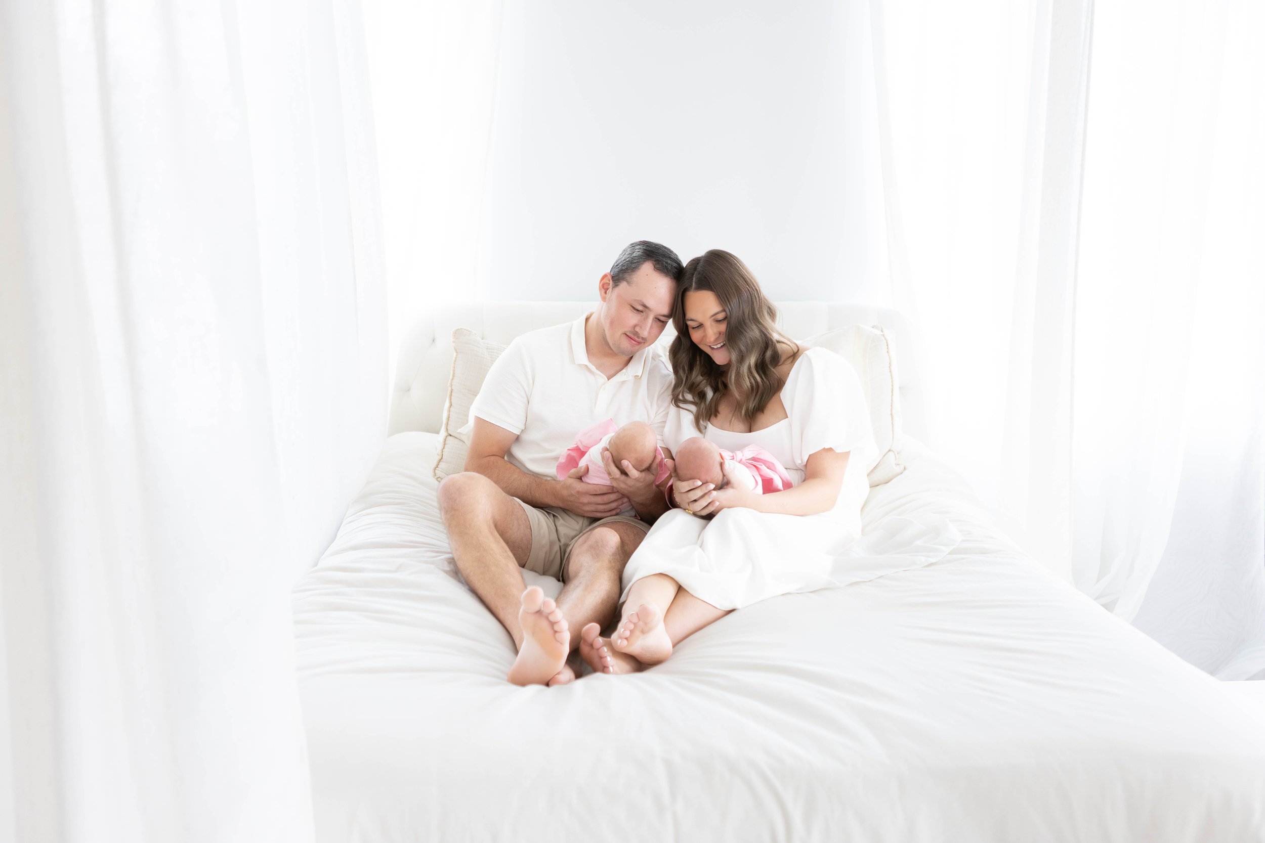 Welcoming Twin Girls