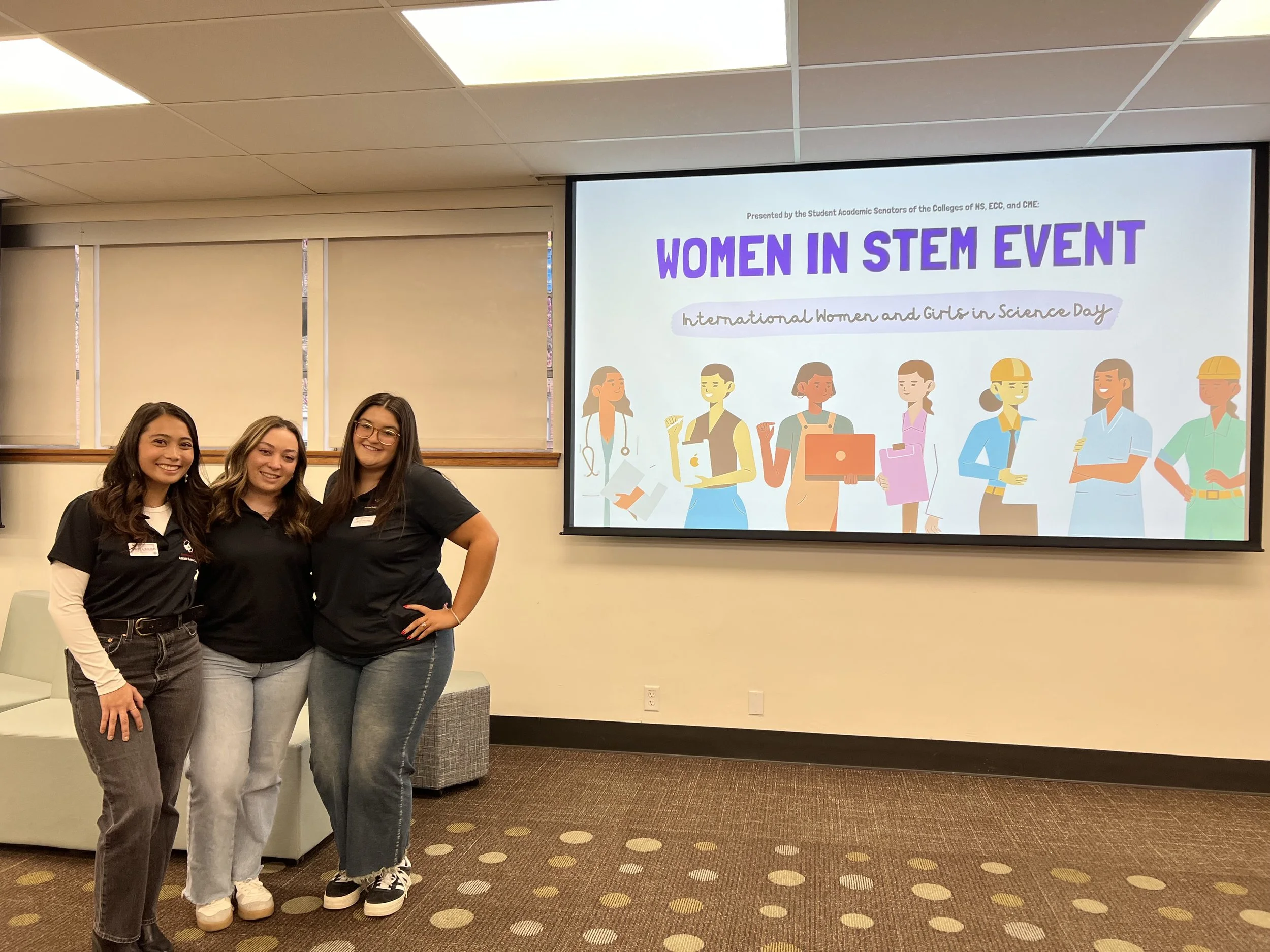 Women in STEM Event, Associated Students, Government Affairs. Chico, CA
