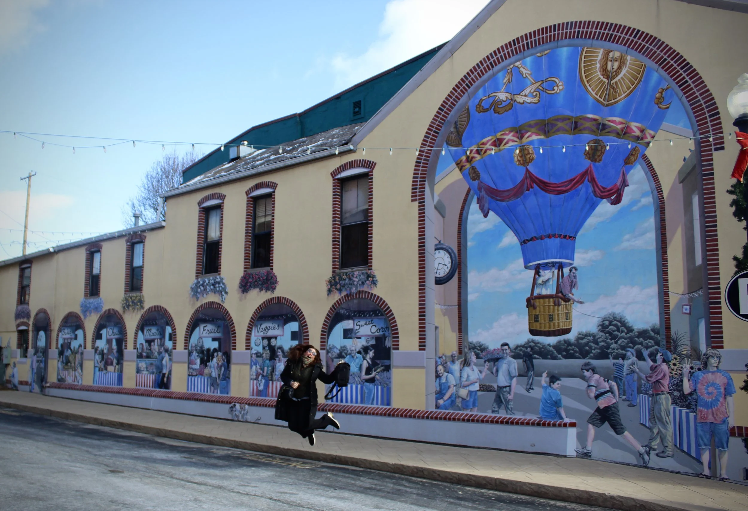Mural High Jumps, Photographed by Audrey Creighton (2025)