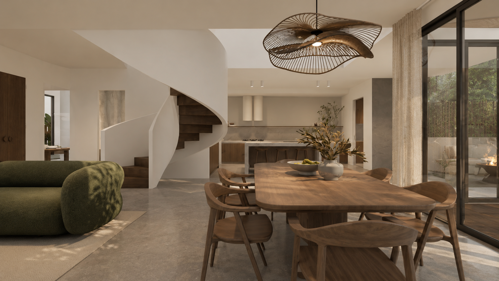 New Farm Townhouse, Interior Design