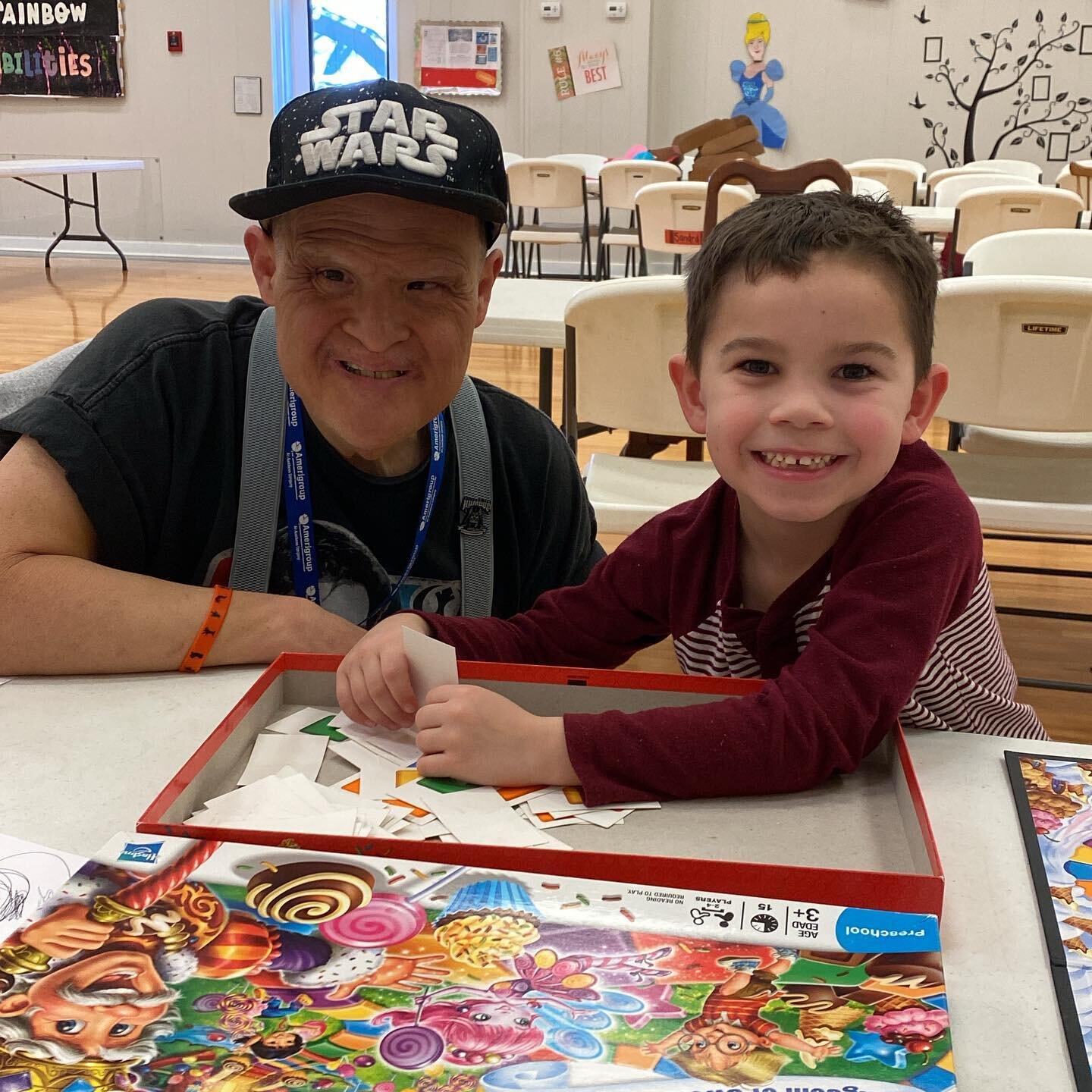 What&rsquo;s better than an afternoon of Candy Land?! An afternoon of Candy Land with these two 😍
